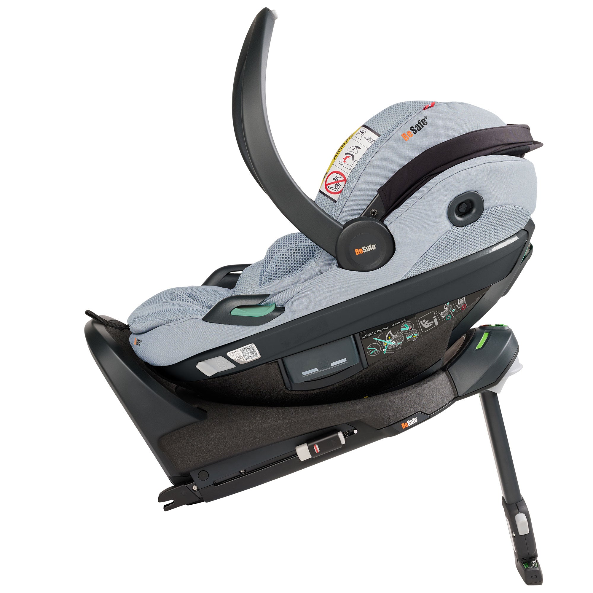 BeSafe Go Beyond 2 Car Seat in Peak Mesh