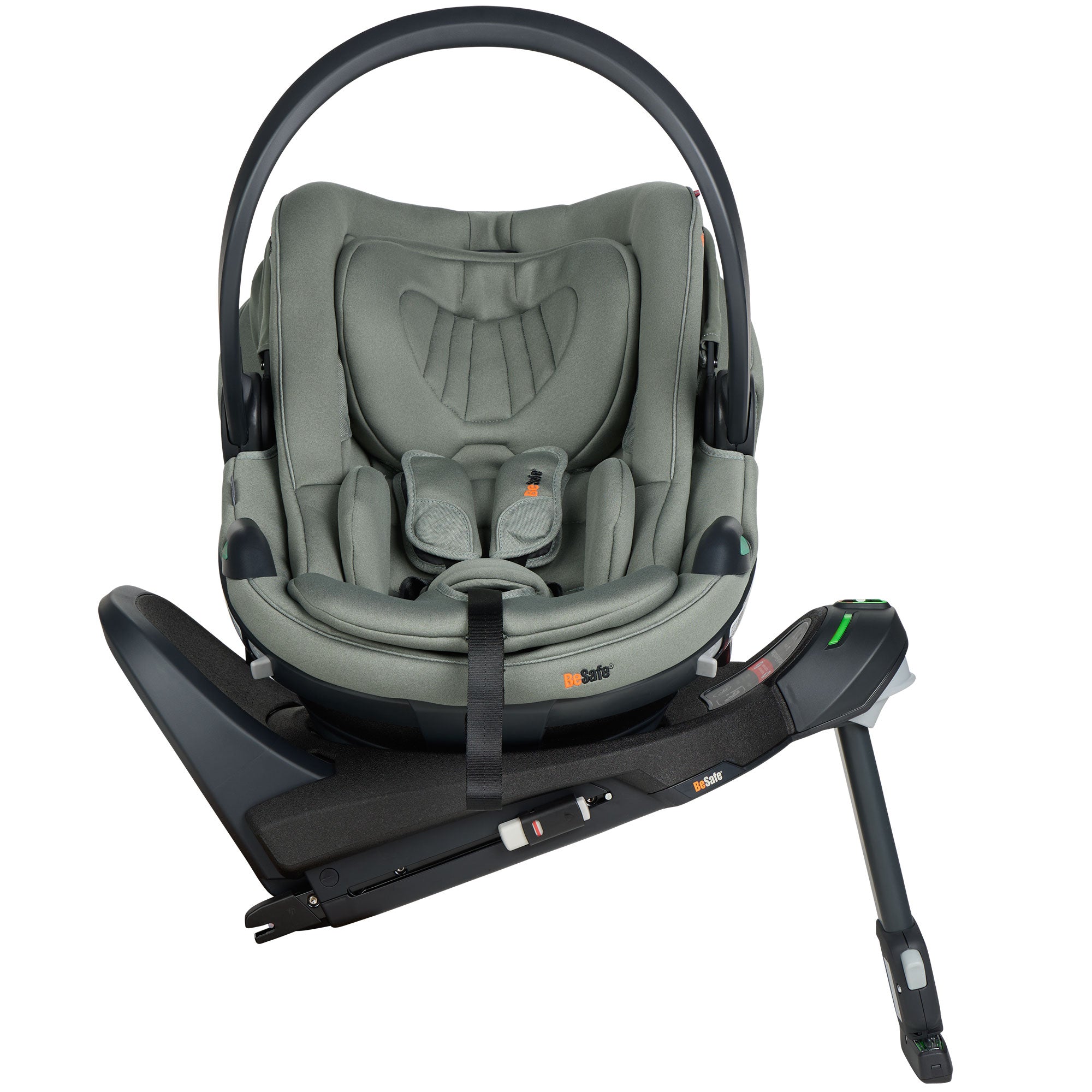 BeSafe Go Beyond 2 Car Seat in Meadow Green Soft Breeze