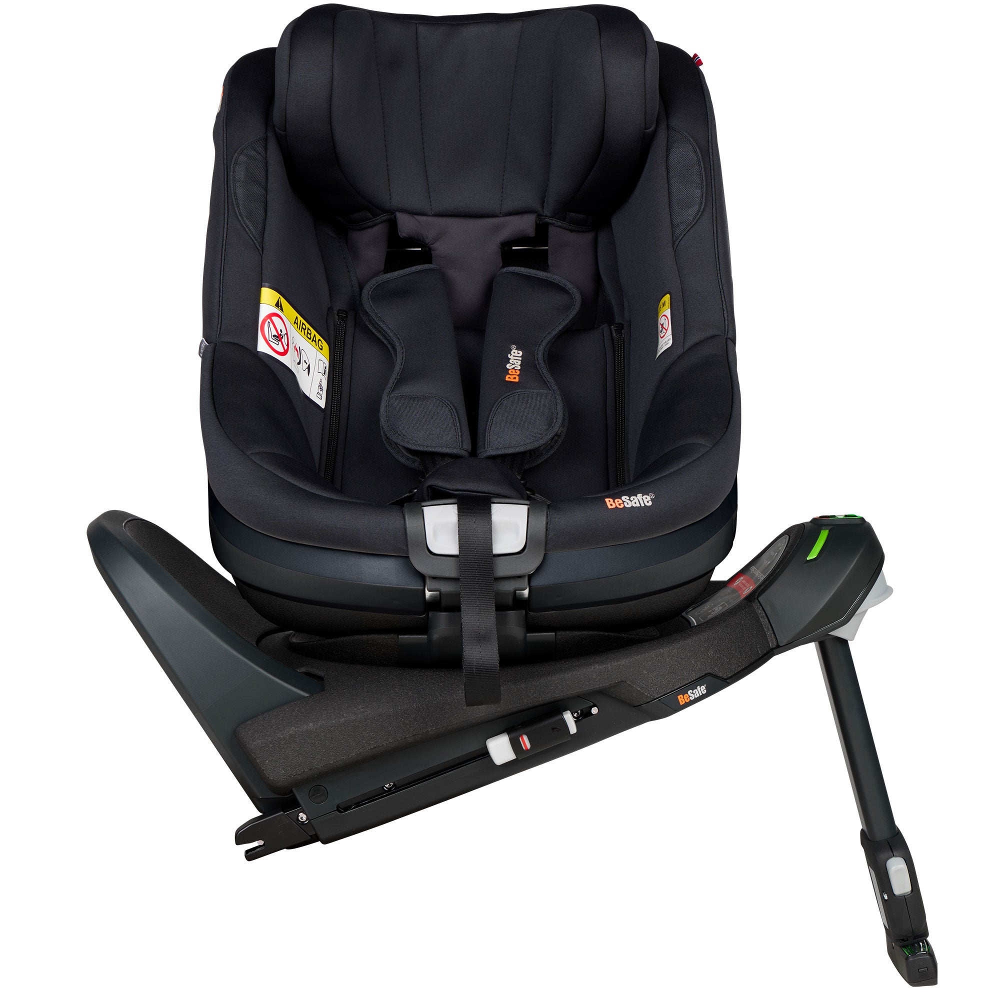 BeSafe Beyond 2 360 Car Seat & Base in Black Soft Breeze