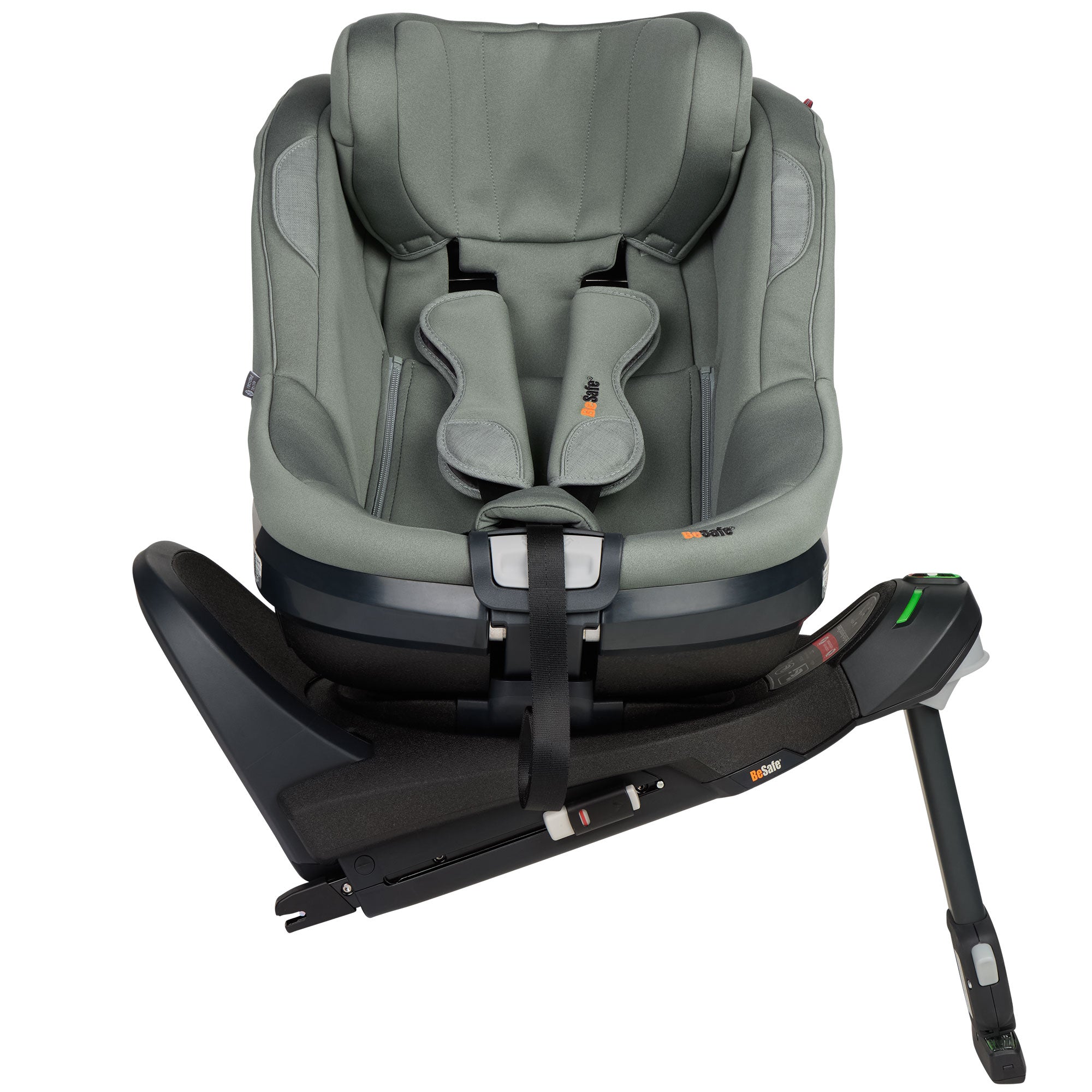BeSafe Beyond 2 360 Car Seat & Base in Meadow Green Soft Breeze