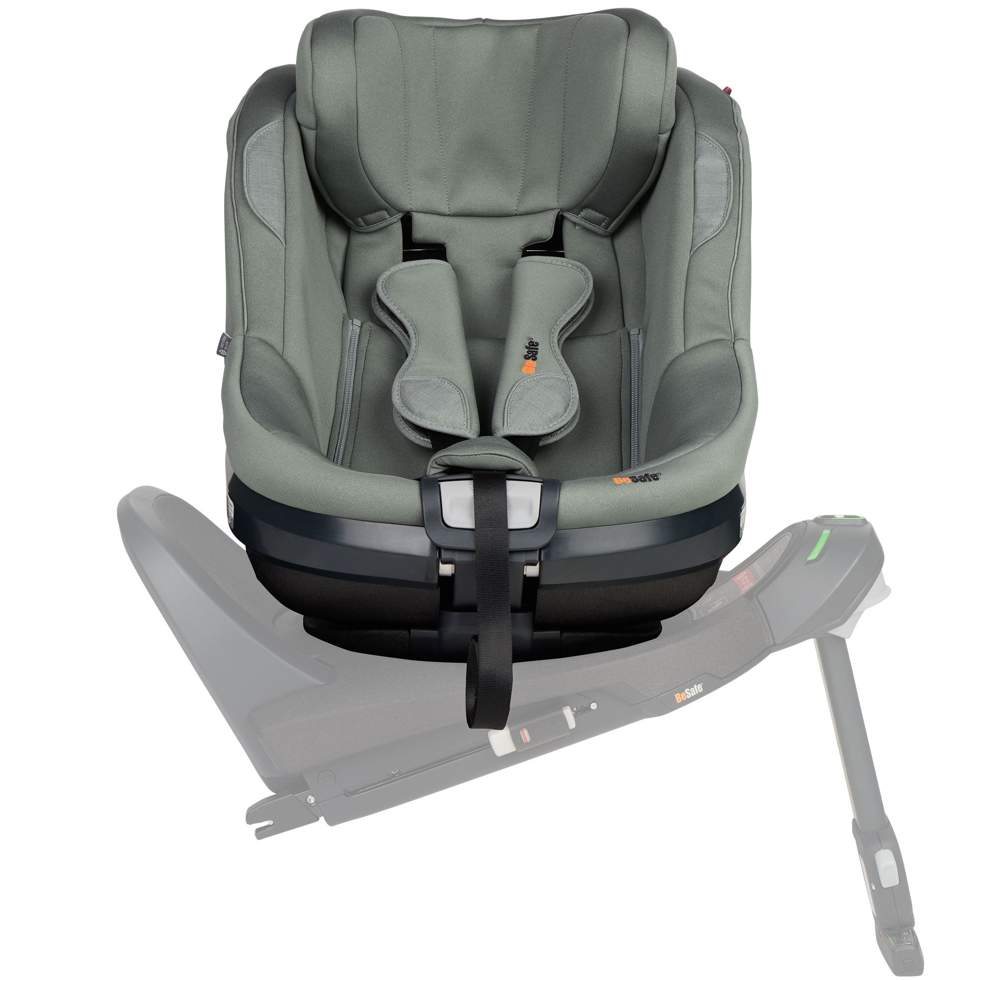 BeSafe Beyond 2 Rear Facing Car Seat in Meadow Green Soft Breeze