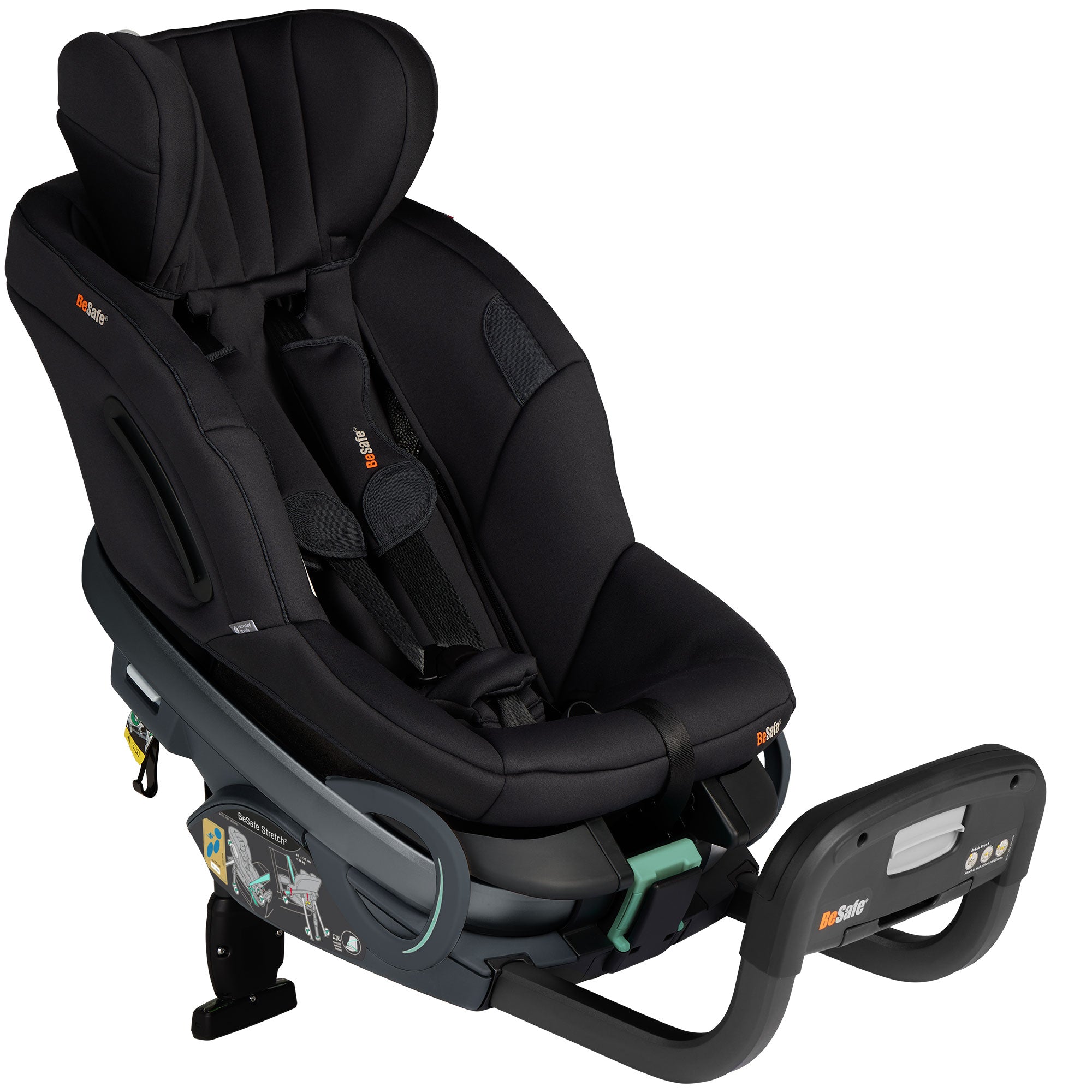 BeSafe Stretch 2 Car Seat in Black Soft Breeze