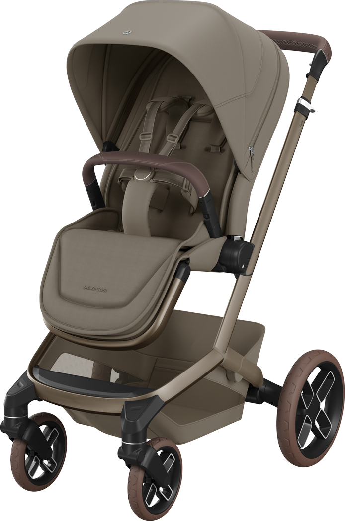Maxi-Cosi Fame 10 Piece Premium Family XL Bundle in Oak Truffle
