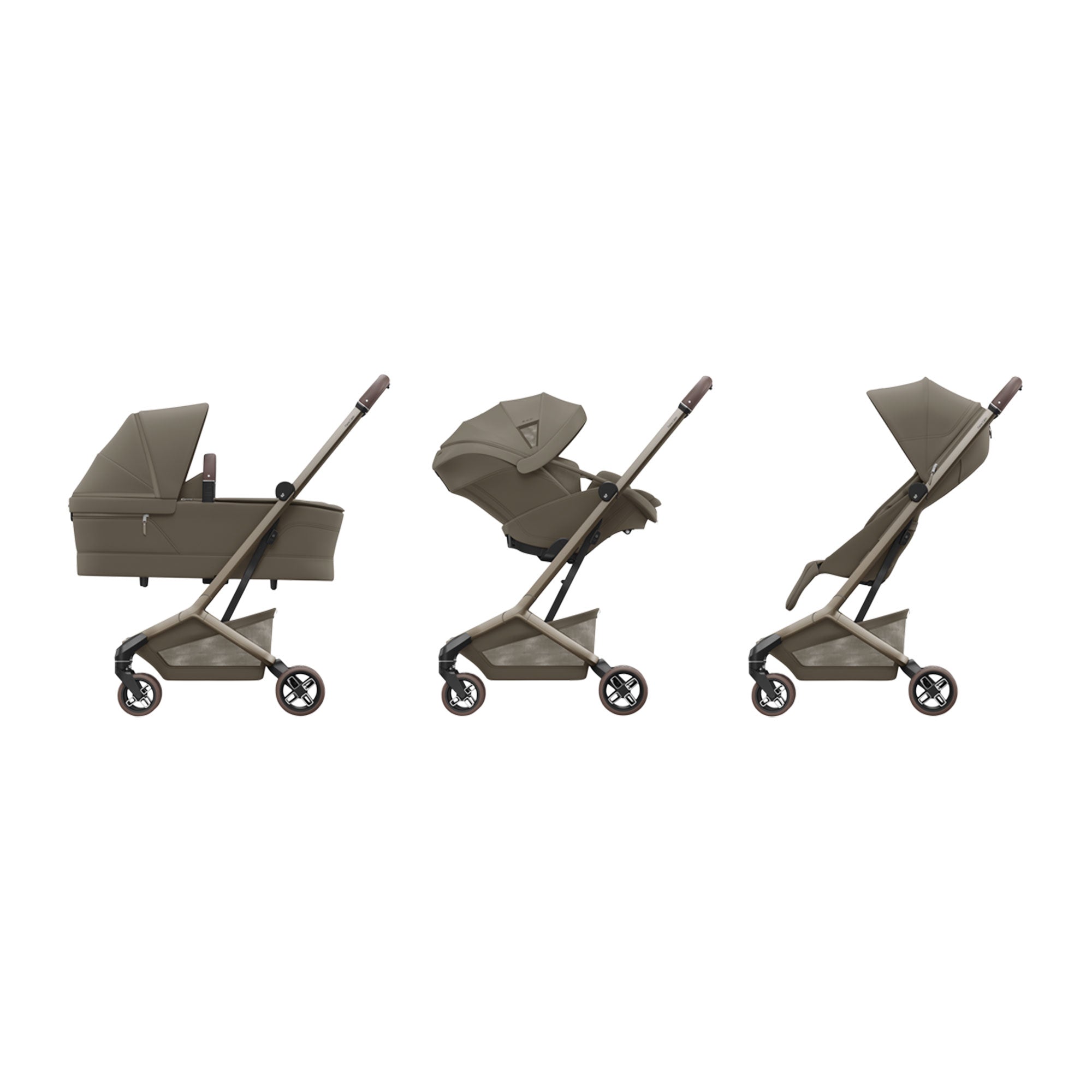 Maxi-Cosi Fame Cabin Zero G Bundle in Oak Truffle