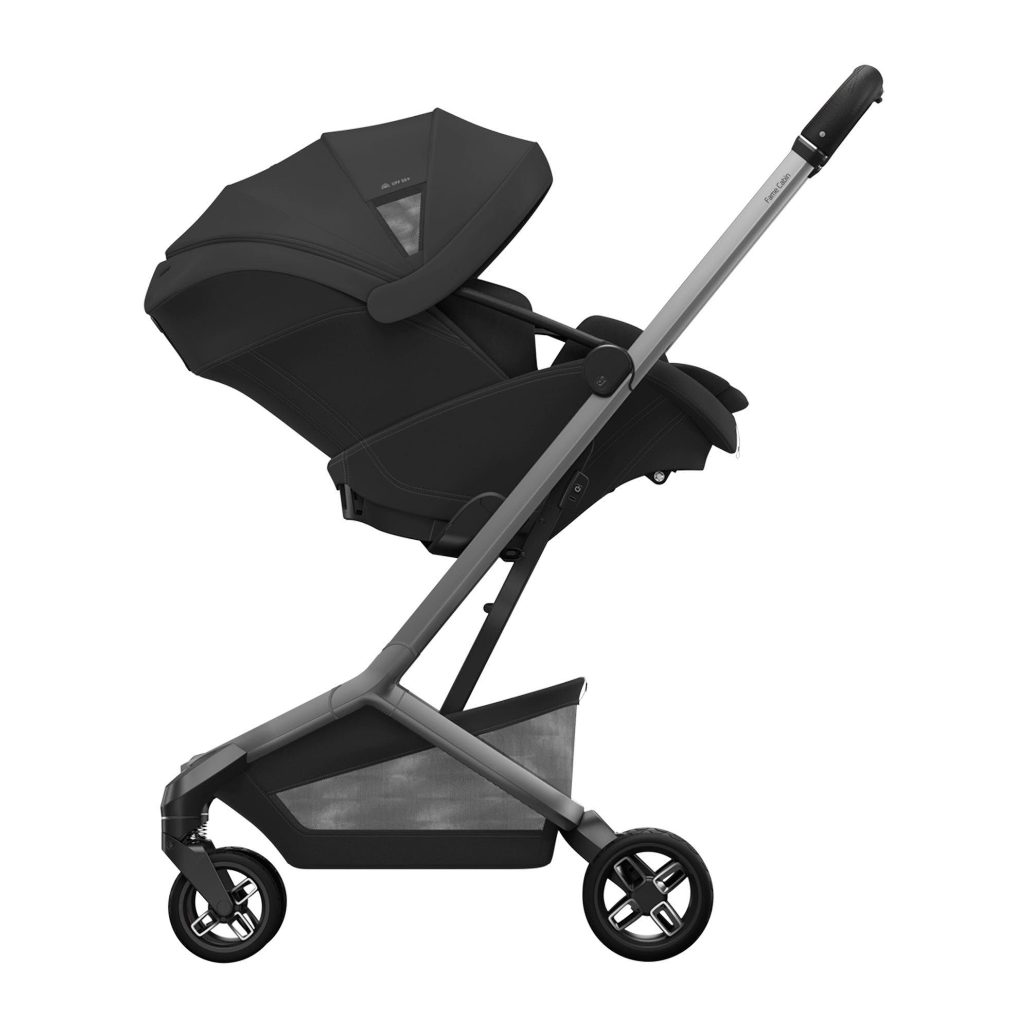 Maxi-Cosi Fame Cabin Zero G Bundle in Onyx Black