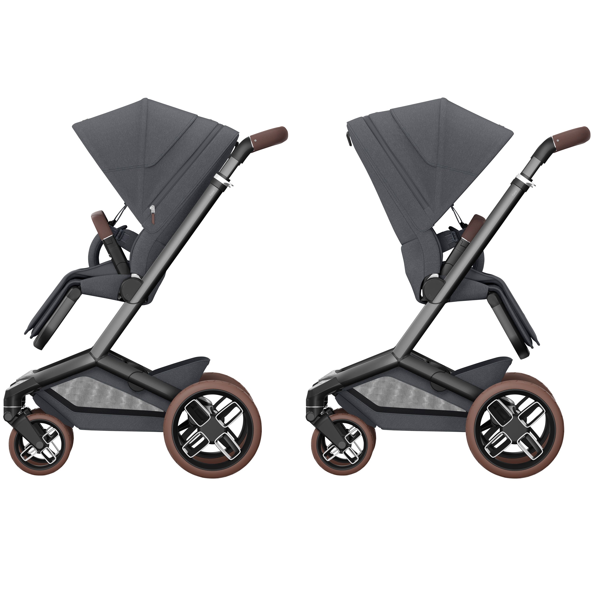 Maxi-Cosi FAME Pram with Carrycot in Twillic Graphite