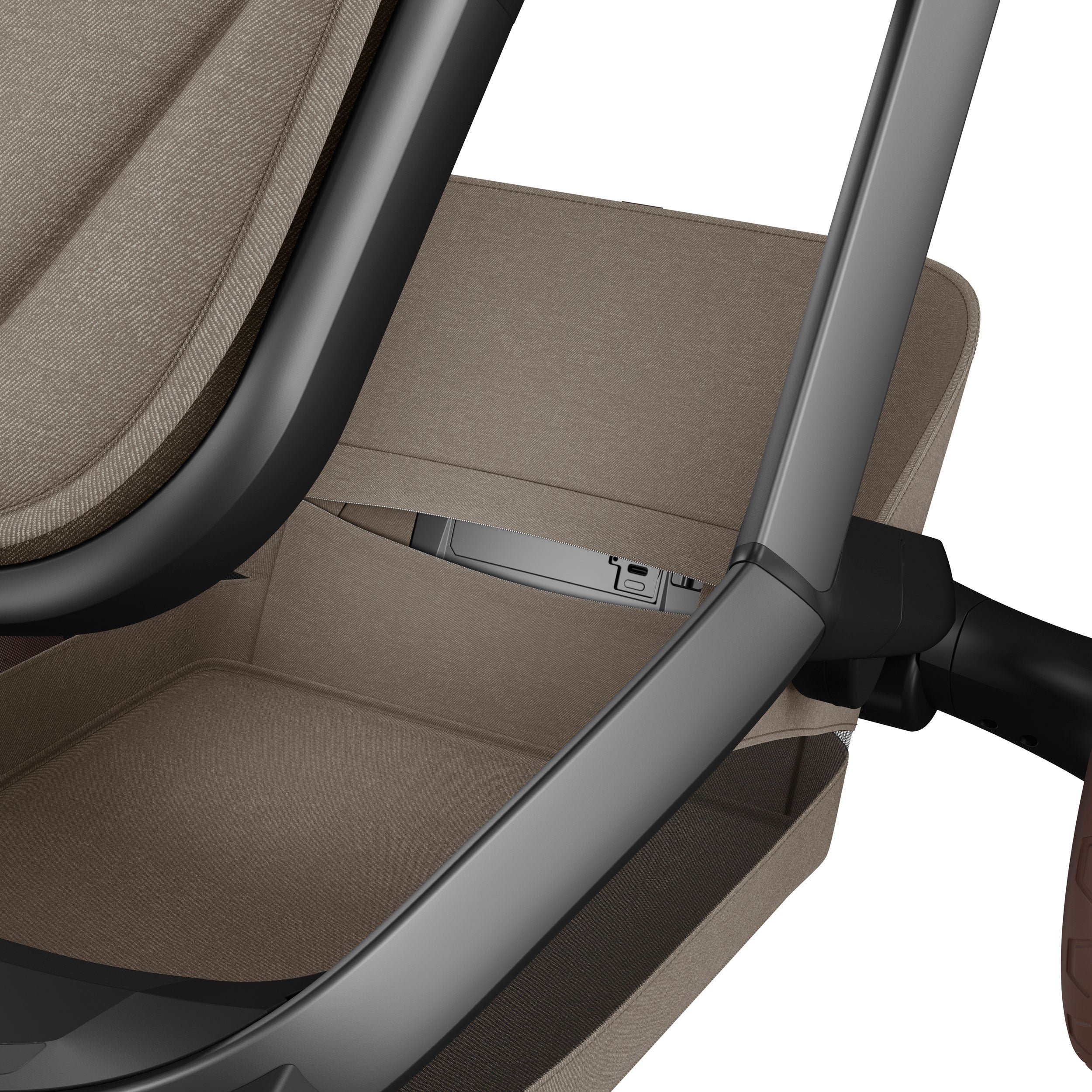 Maxi-Cosi FAME Pram with Carrycot in Twillic Truffle (Brown Wheels)