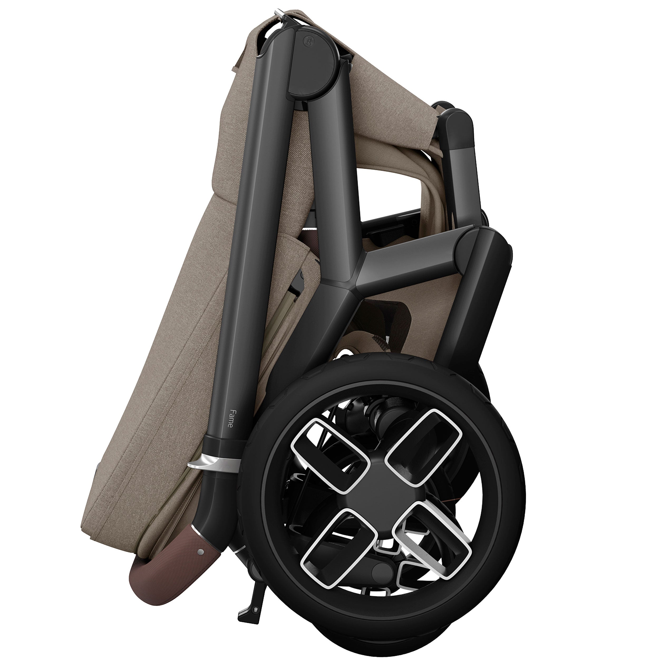 Maxi-Cosi FAME Pram with Carrycot in Twillic Truffle (Black Wheels)