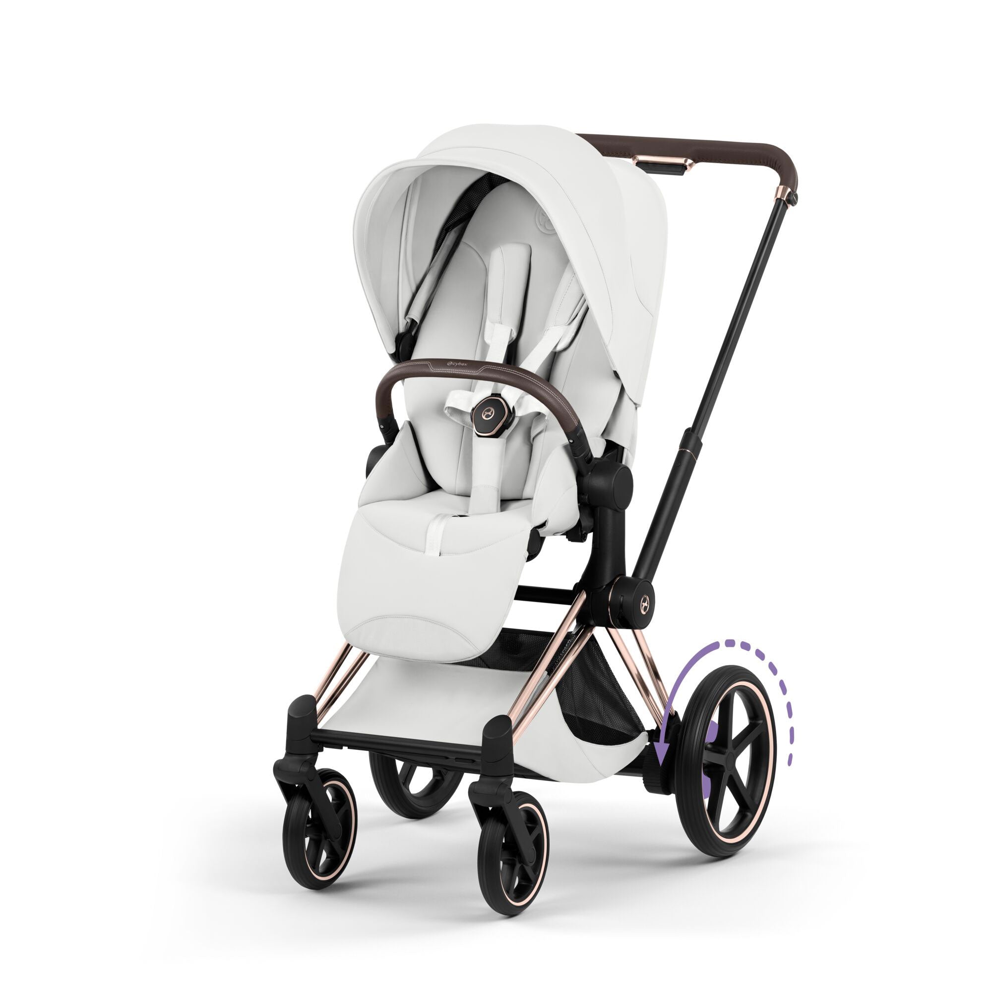 Cybex ePriam Ultimate Accessory  Bundle - Style Collection in Off White