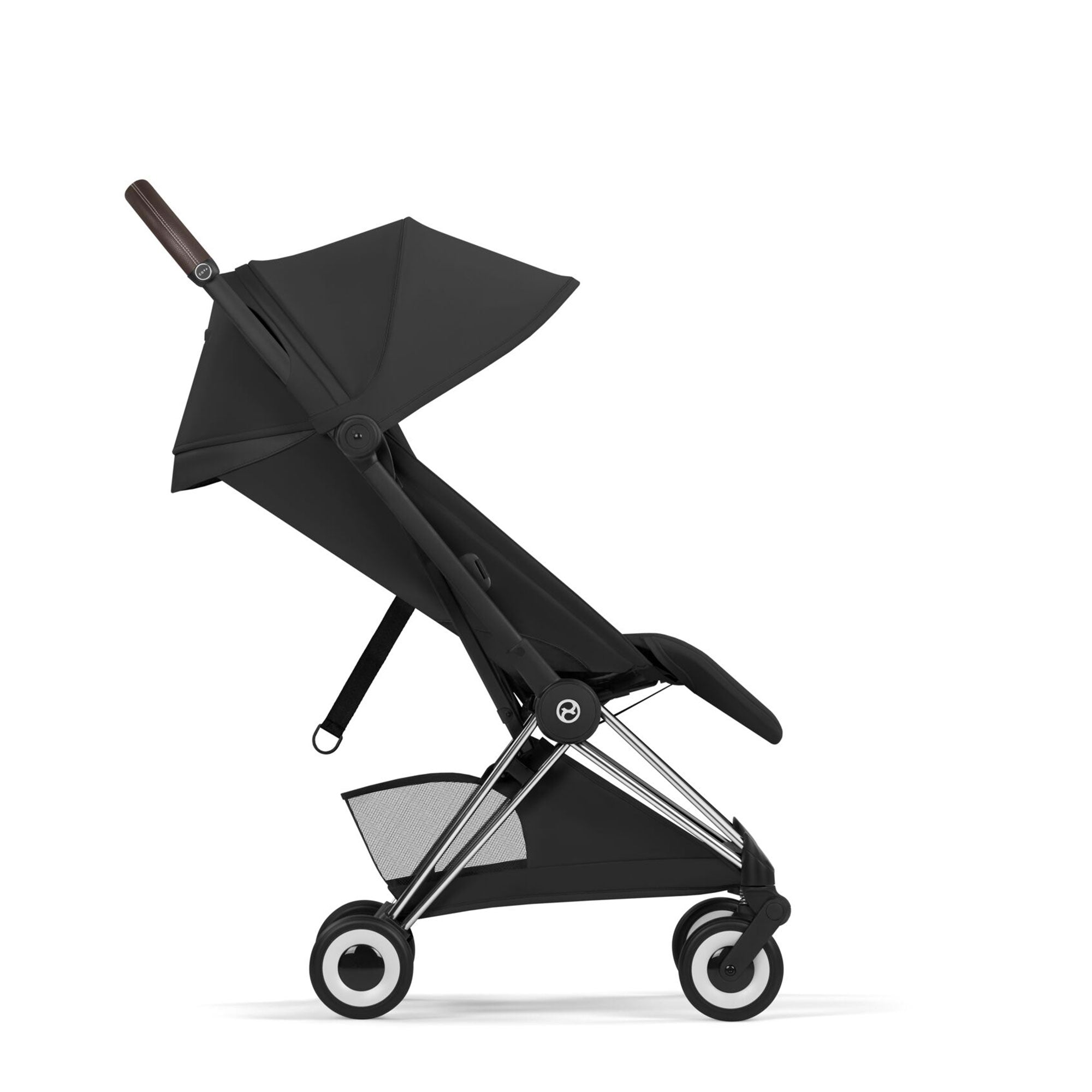 Cybex Coya Pushchair Set - Style Collection in Chrome Brown/Sepia Black