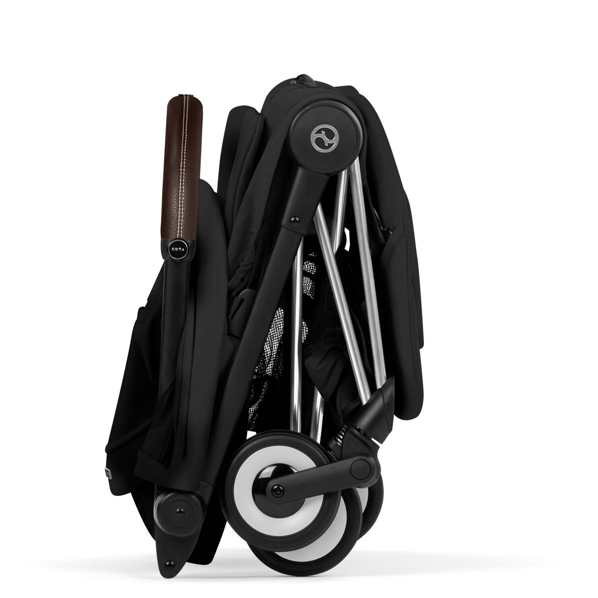 Cybex Coya Pushchair Set - Style Collection in Chrome Brown/Sepia Black