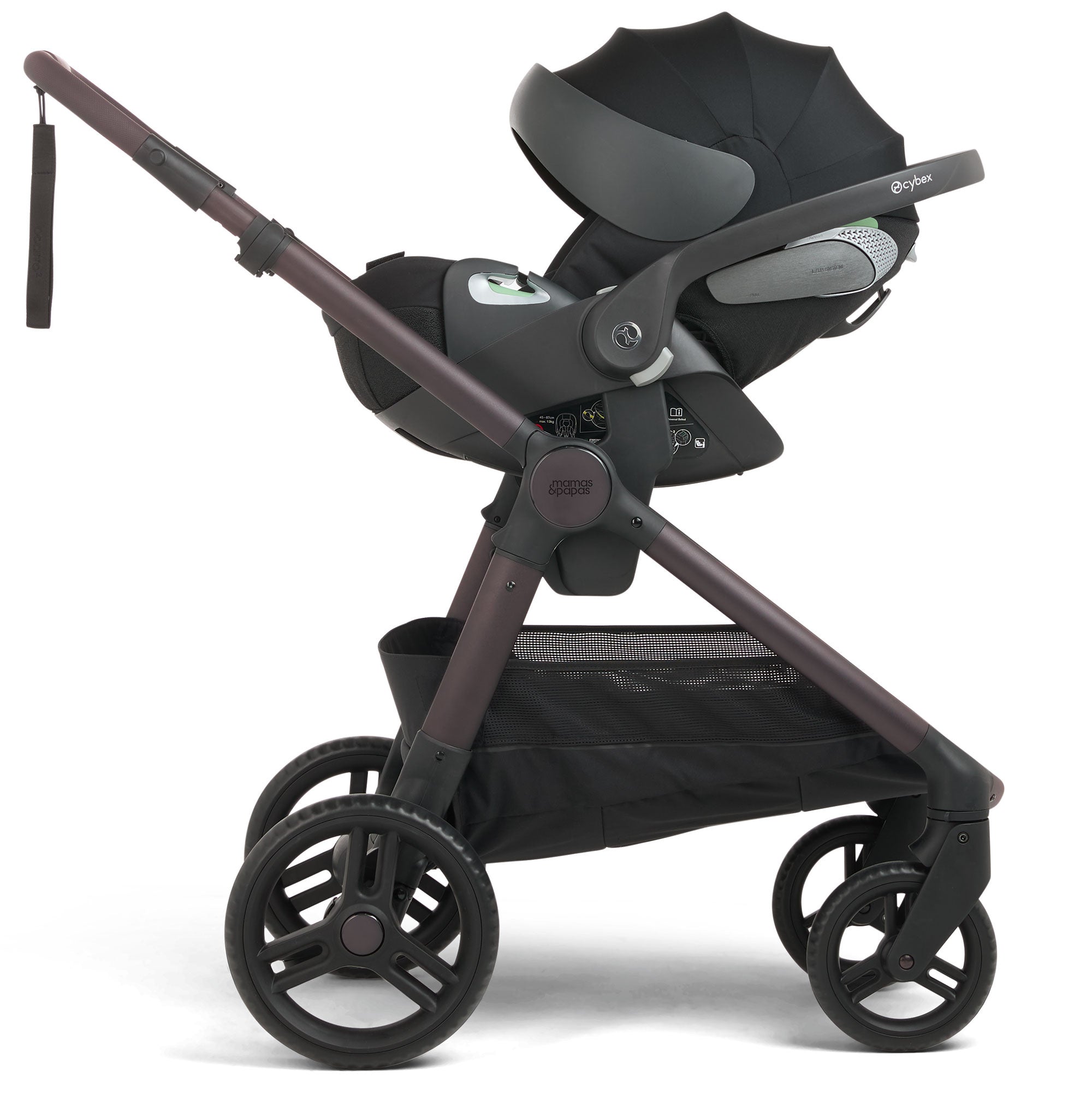 Mamas & Papas Ocarro 2 Complete 9 Piece Pebble 360 Pro 2 Bundle in Americano