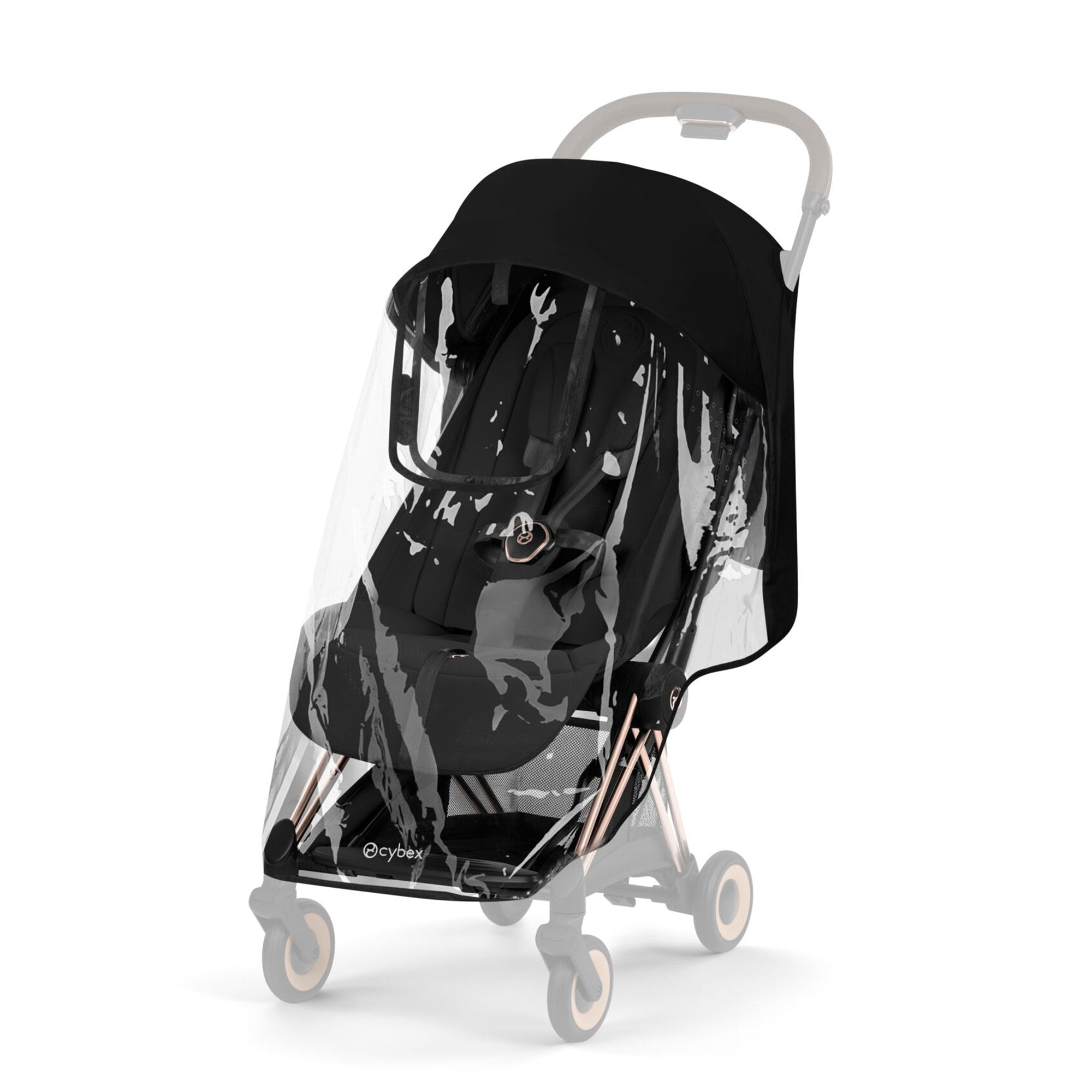Cybex Coya Pushchair Set - Style Collection in Chrome Brown/Sepia Black
