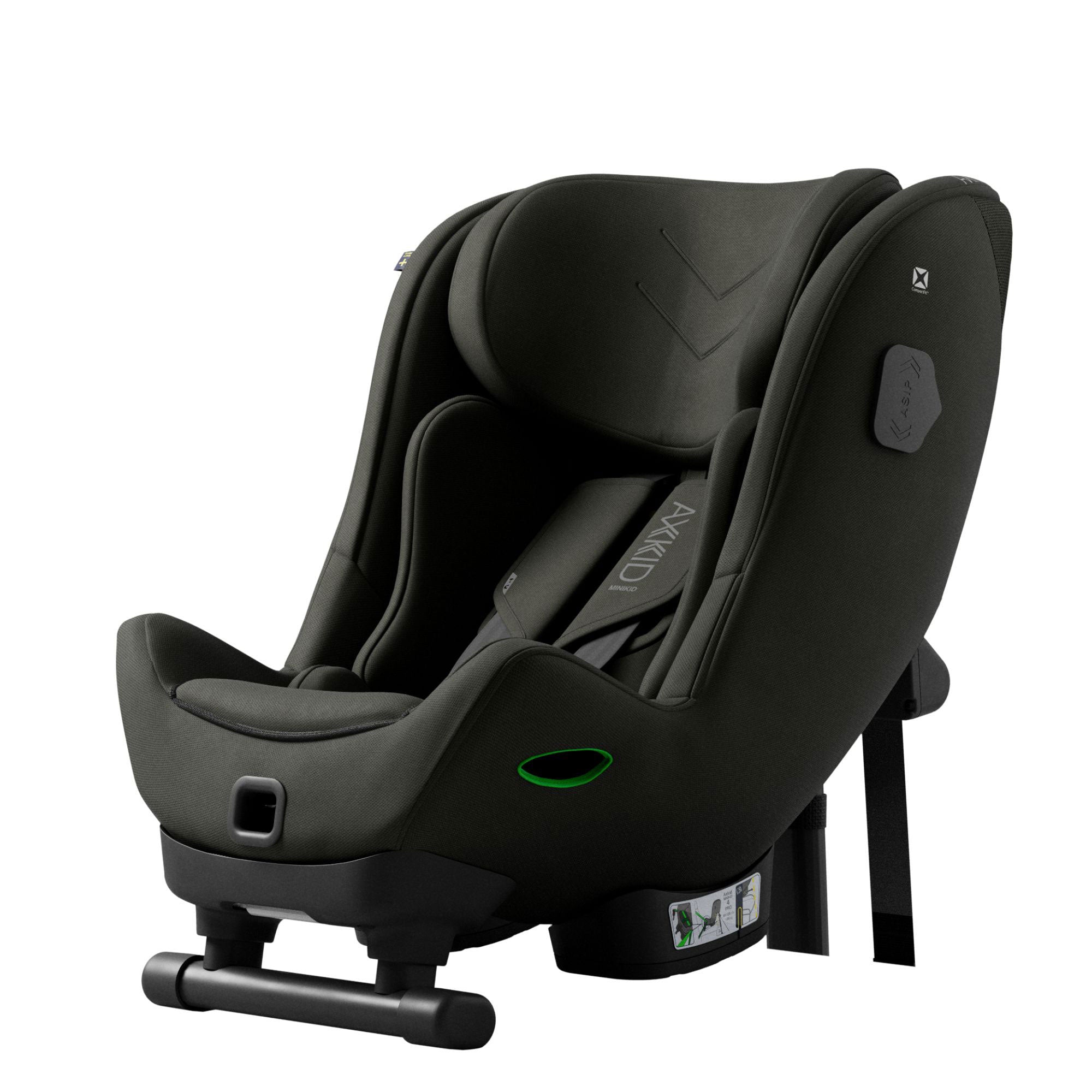 Axkid Minikid 4 Max R129 Car Seat in Forest Moss Green