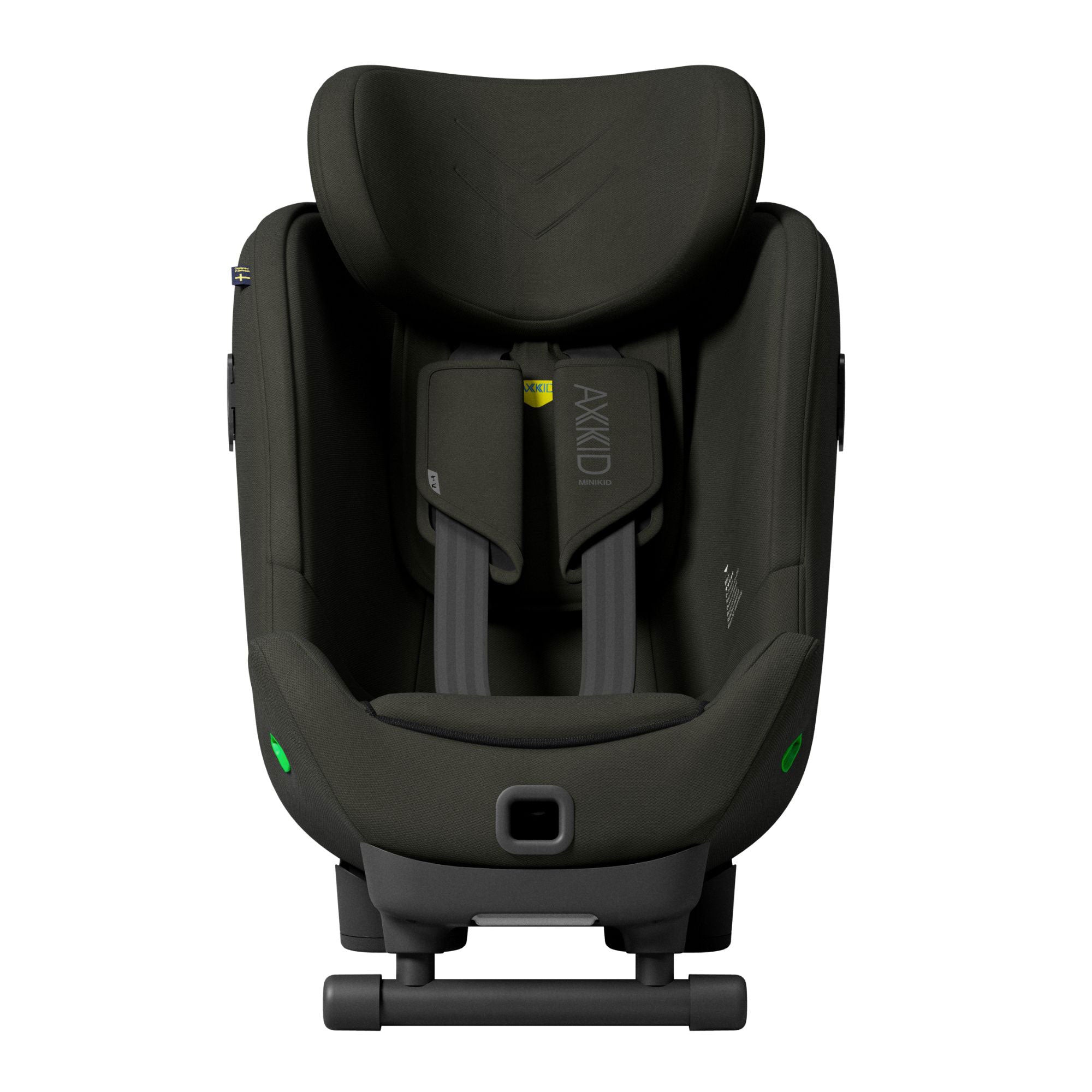 Axkid Minikid 4 Max R129 Car Seat in Forest Moss Green