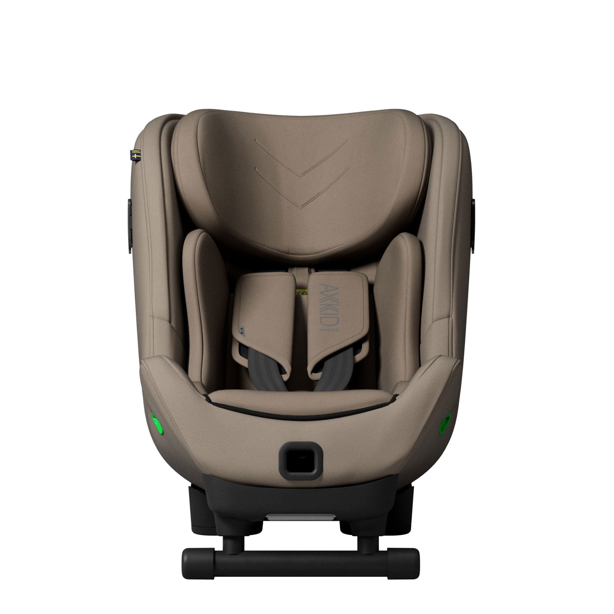 Axkid Minikid 4 Max R129 Car Seat in Driftwood Beige