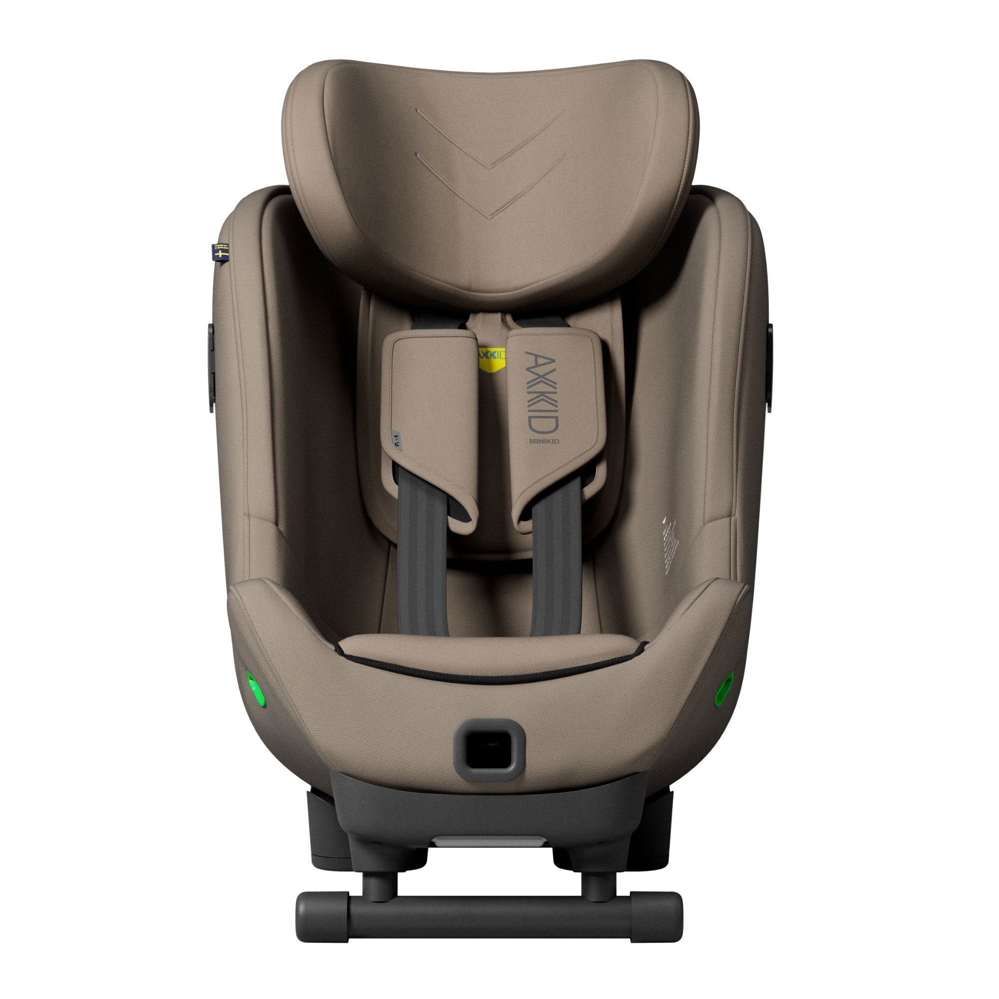 Axkid Minikid 4 Max R129 Car Seat in Driftwood Beige