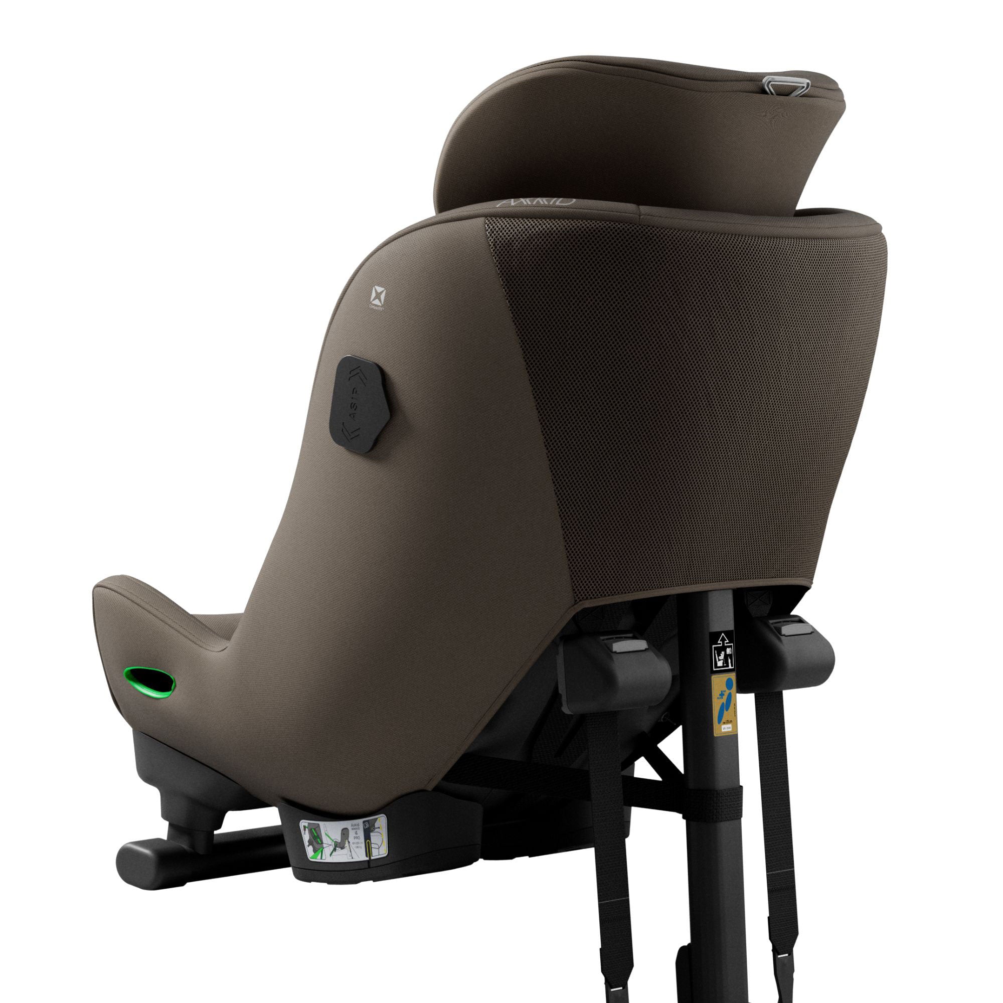 Axkid Minikid 4 Max R129 Car Seat in Driftwood Beige