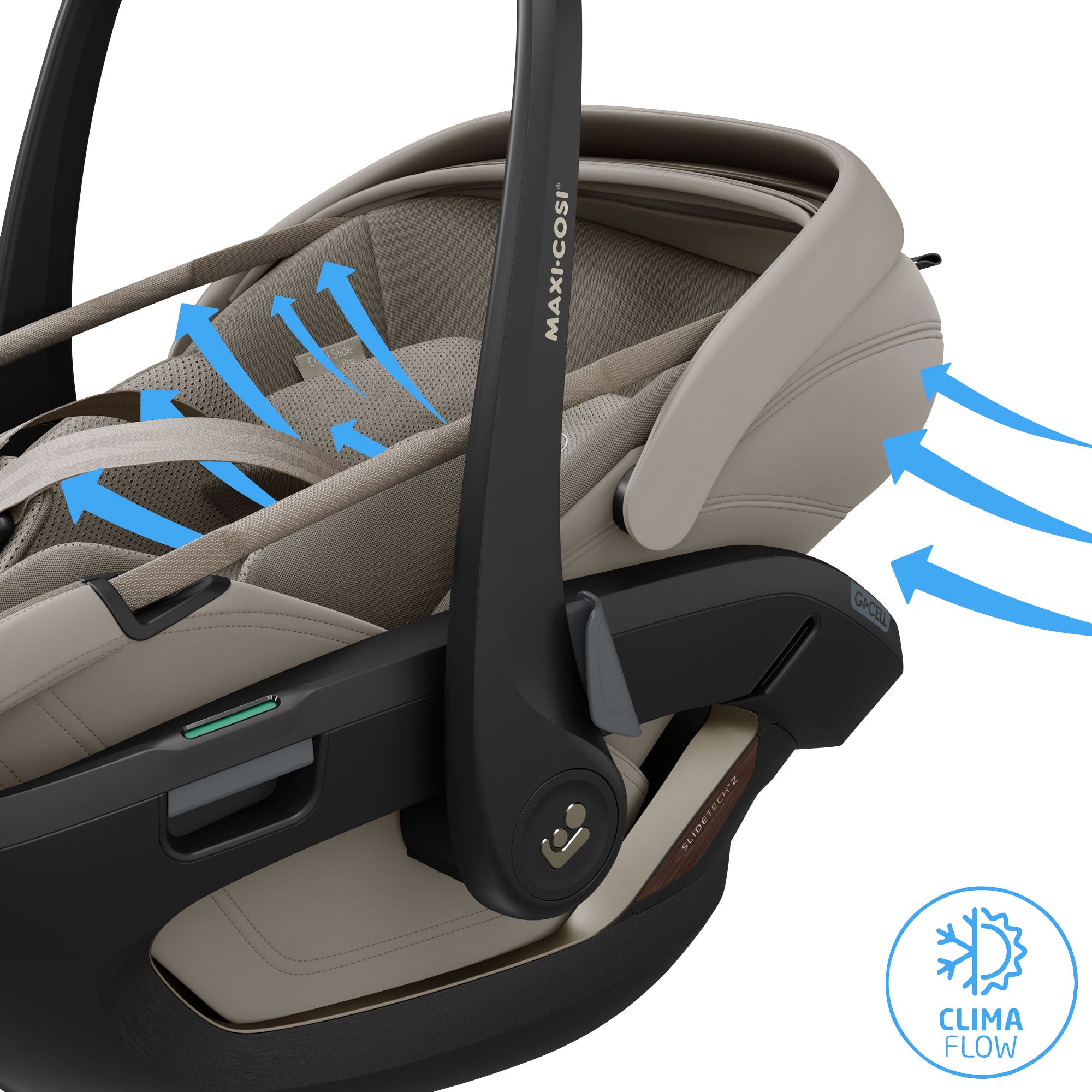 Maxi-Cosi Coral Slide Pro in Sapphire Sand