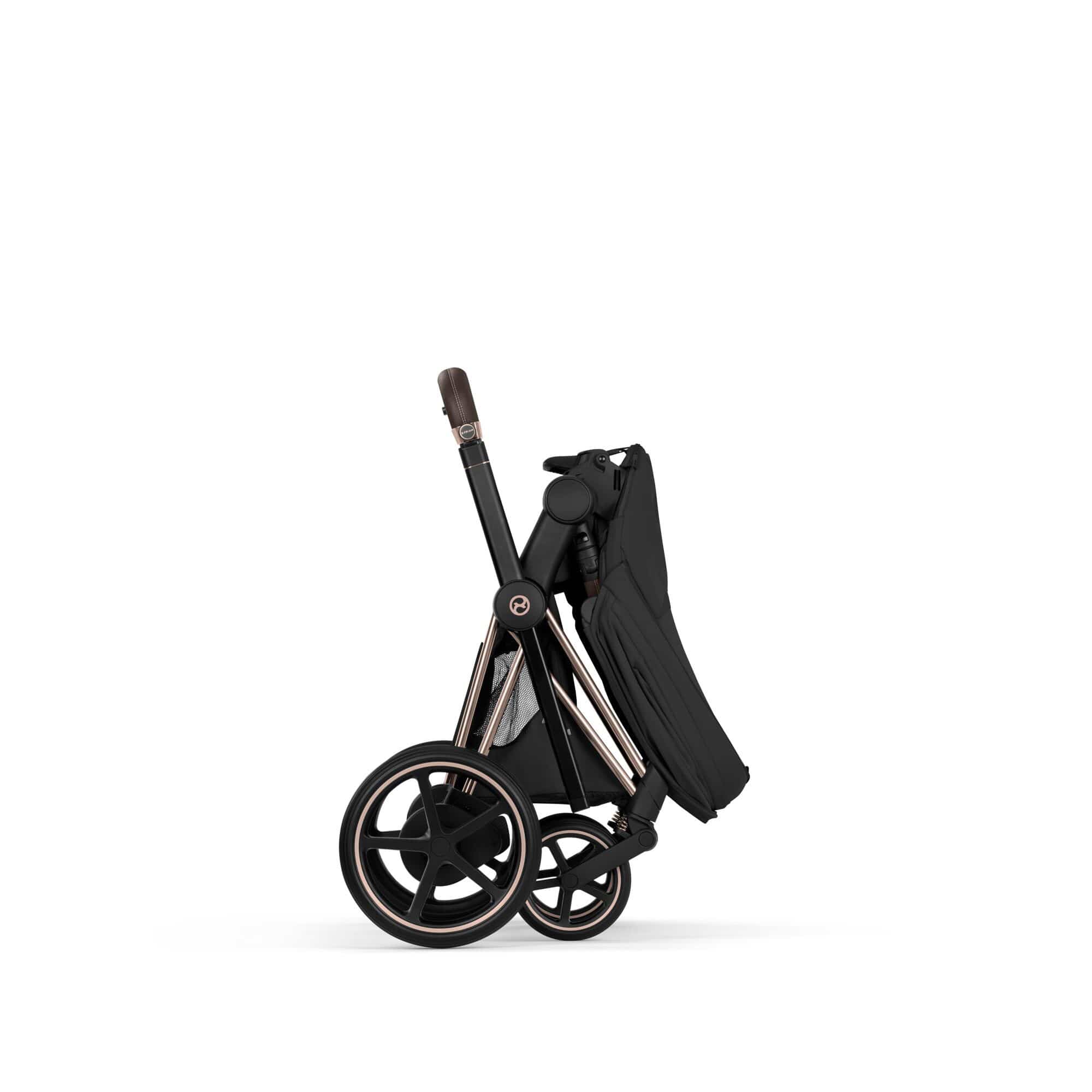 Cybex ePriam Ultimate Accessory  Bundle - Style Collection in Sepia Black Travel Systems