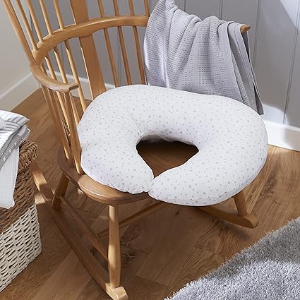 Clair de Lune Nursing Pillow - Grey Stars