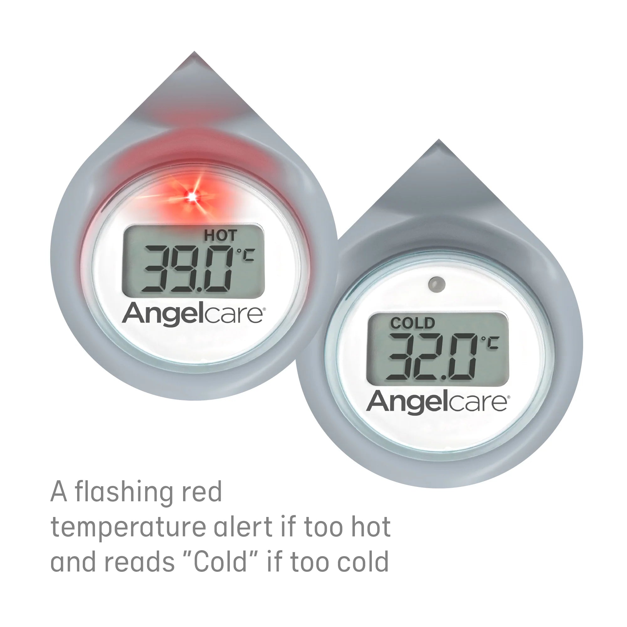 Angelcare Seal Thermometer in Grey