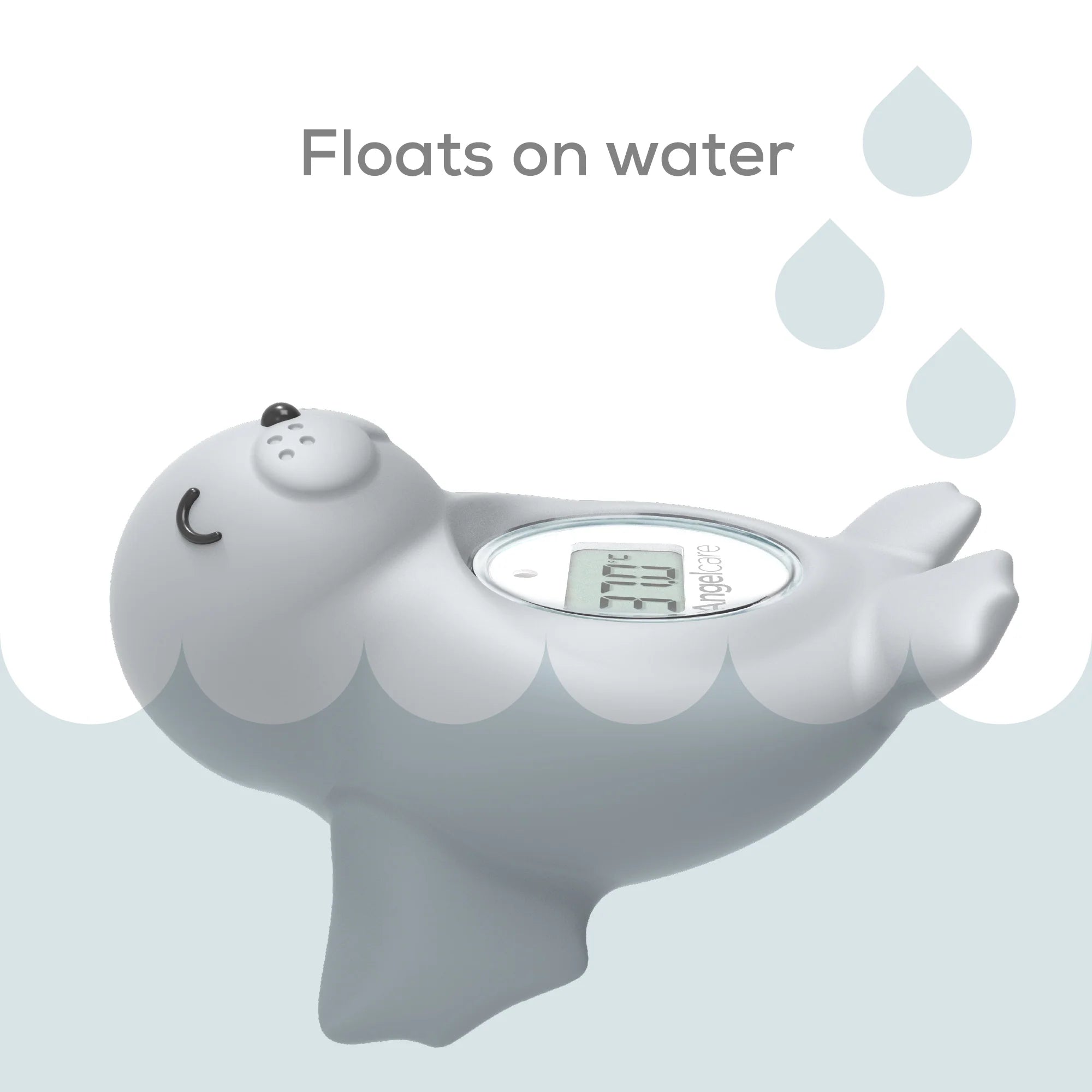 Angelcare Seal Thermometer in Grey