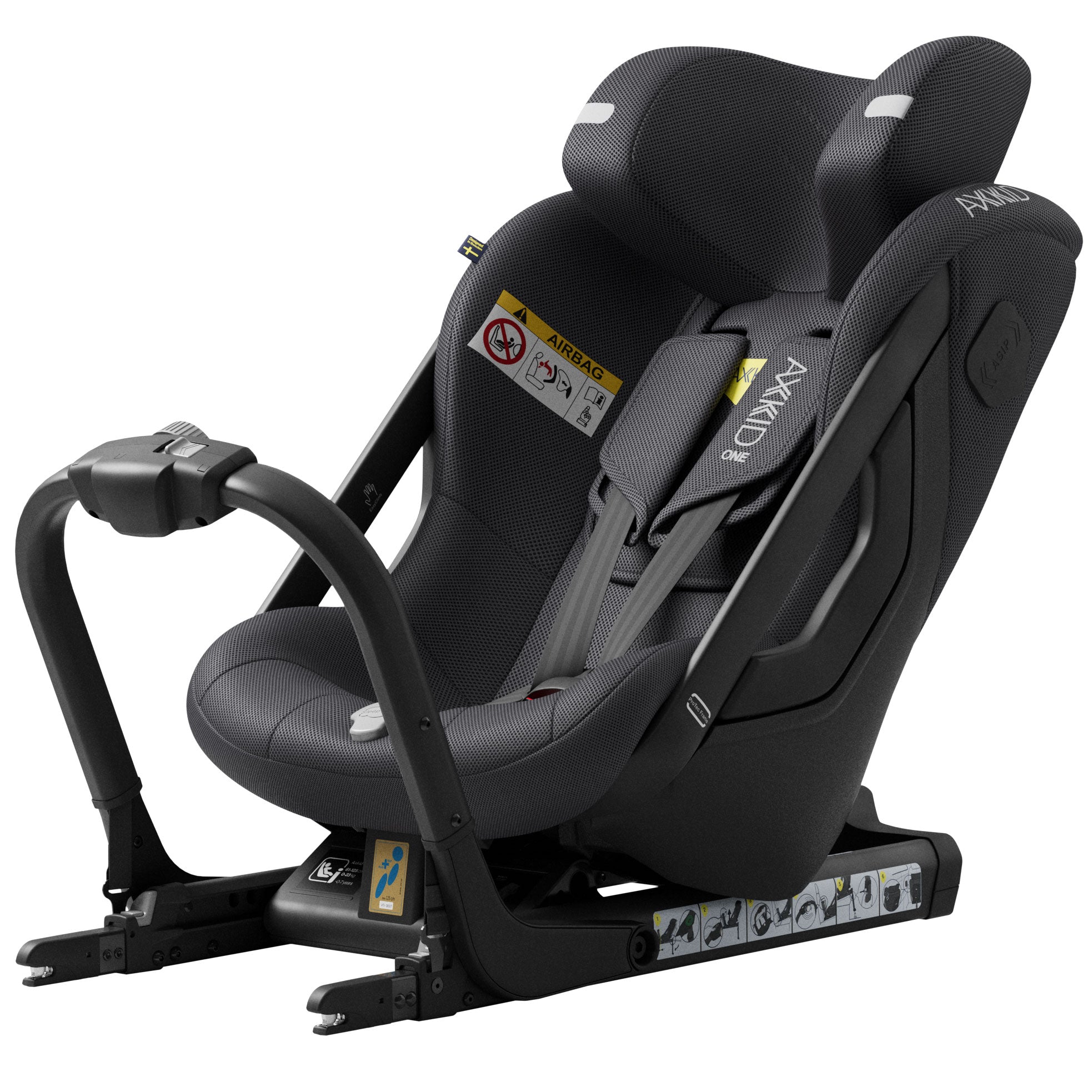 Axkid One 3 in Artic Mist Grey Mesh