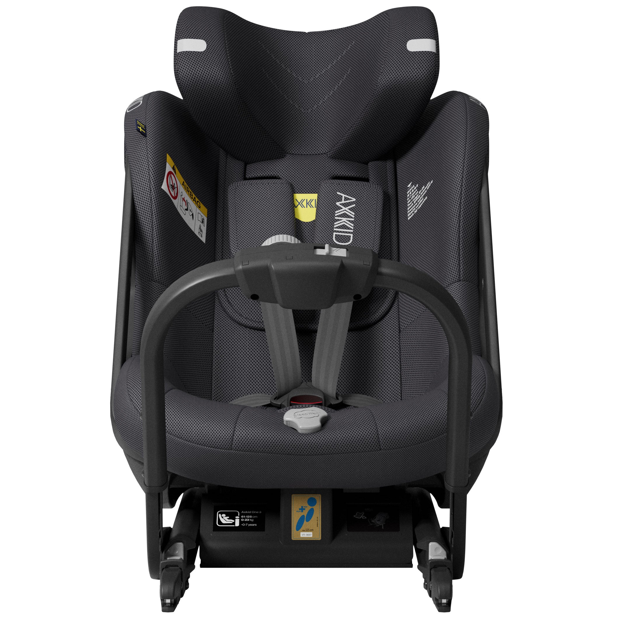 Axkid One 3 in Artic Mist Grey Mesh