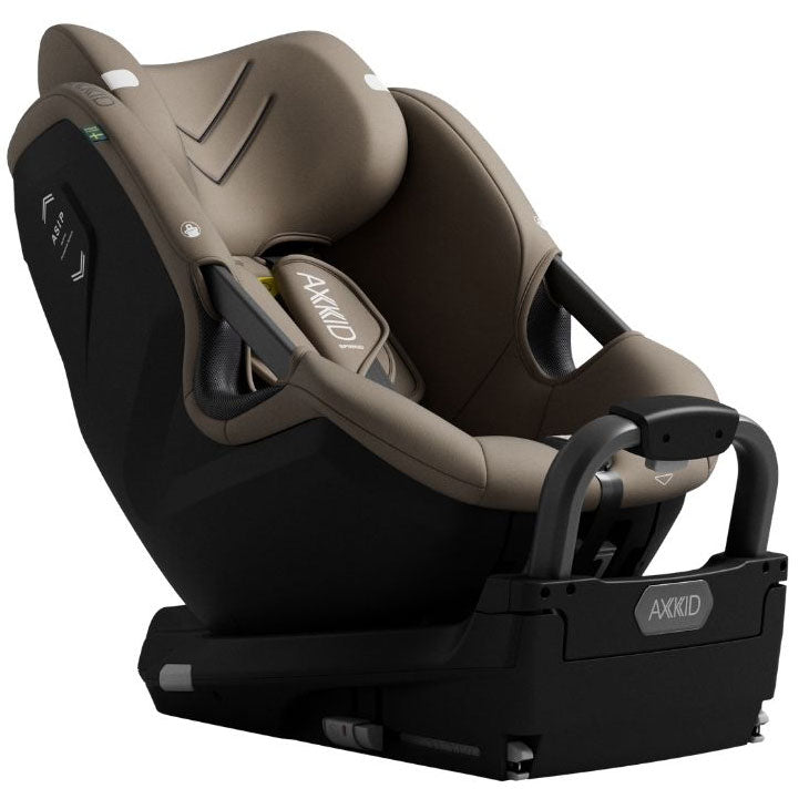 Axkid Spinkid 2 180 i-size Car Seat in Driftwood Beige