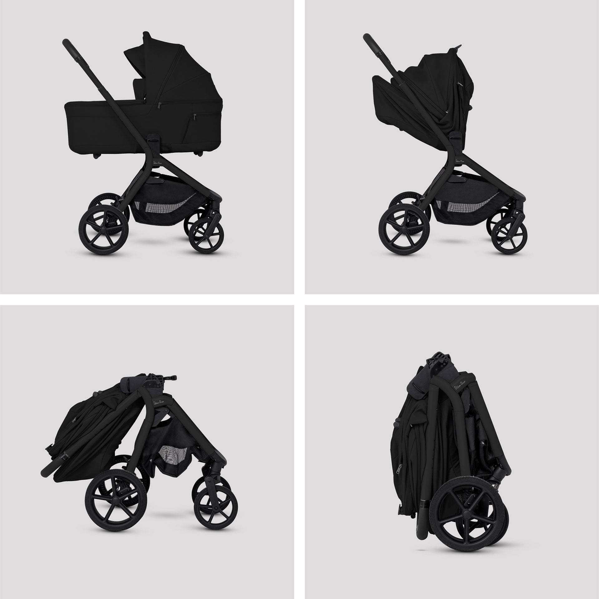 Silver Cross Breez Cybex Bundle in Onyx