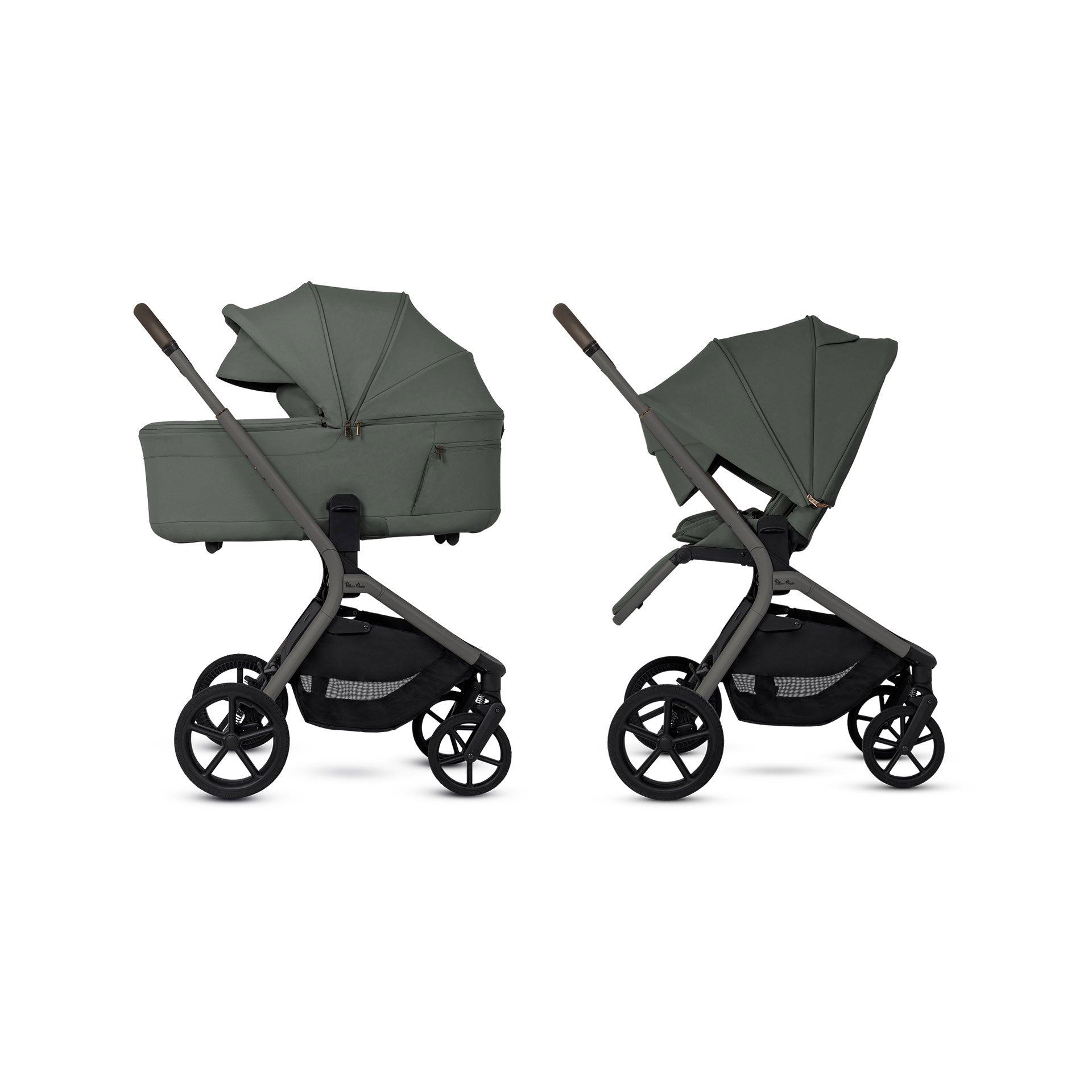 Silver Cross Breez Ultimate Family 360 Bundle in Pewter