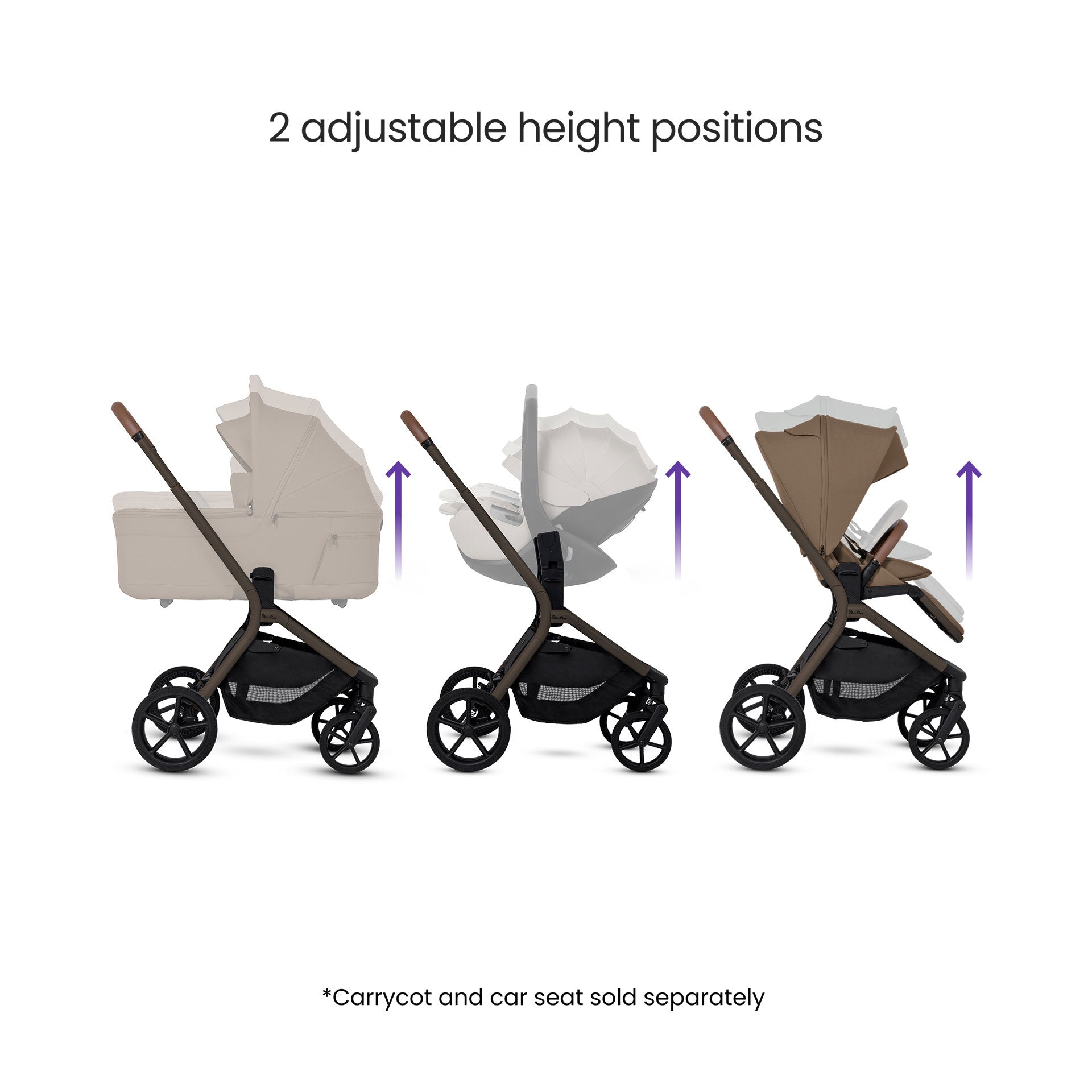 Silver Cross Breez Pushchair in Maple