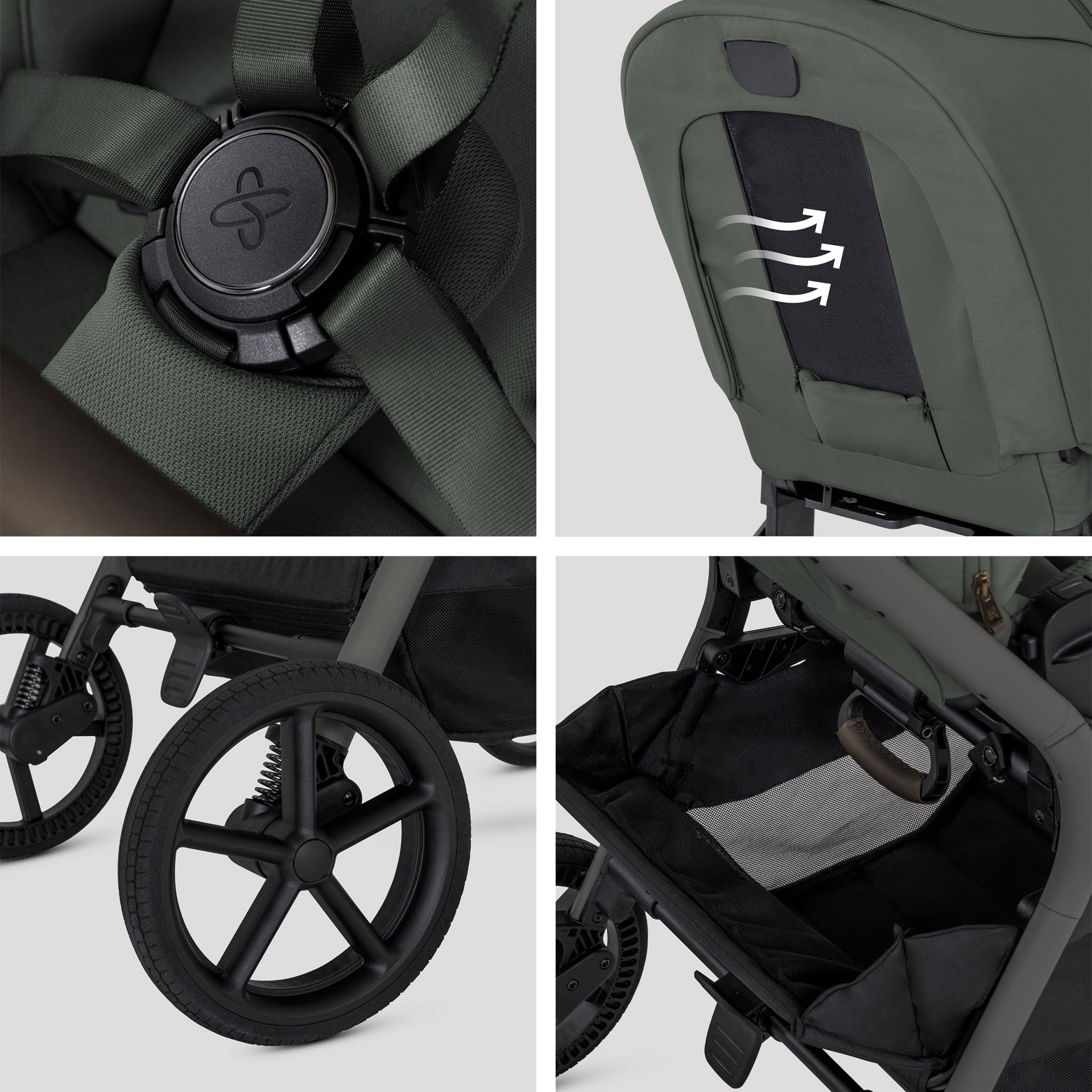 Silver Cross Breez Pushchair in Pewter