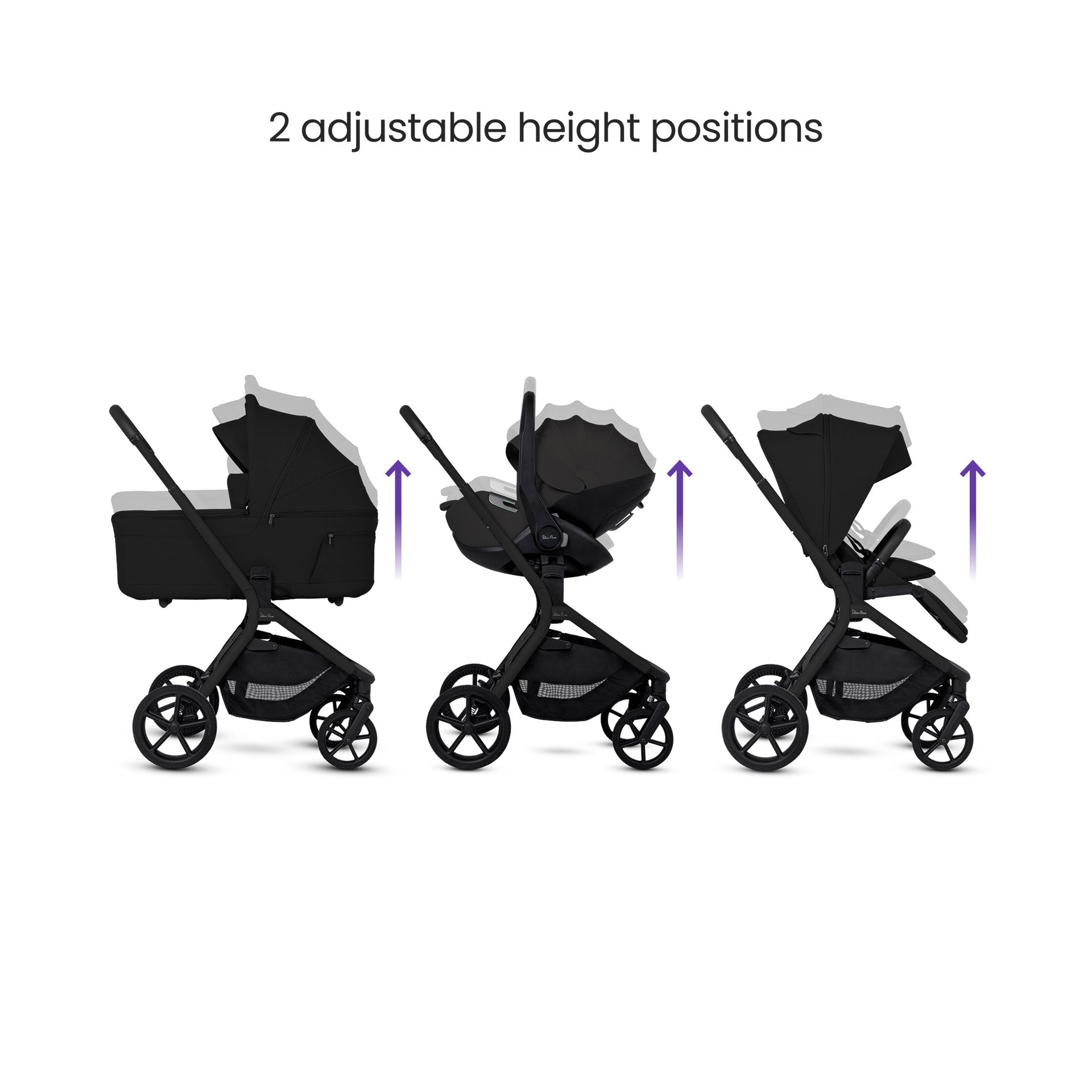 Silver Cross Breez Ultimate 360 Bundle in Onyx