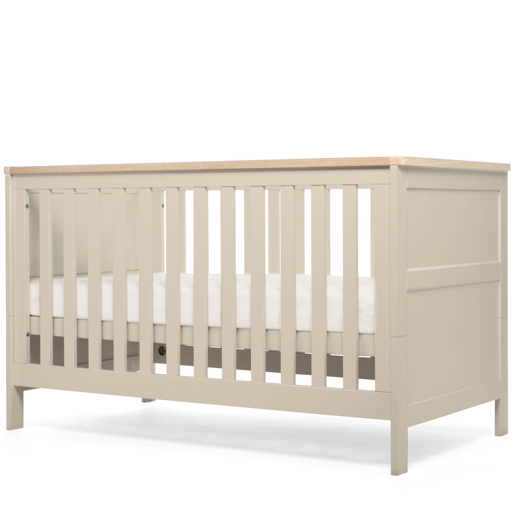 Mamas & Papas Wedmore 2 Piece Cotbed Set in Cashmere/Oak