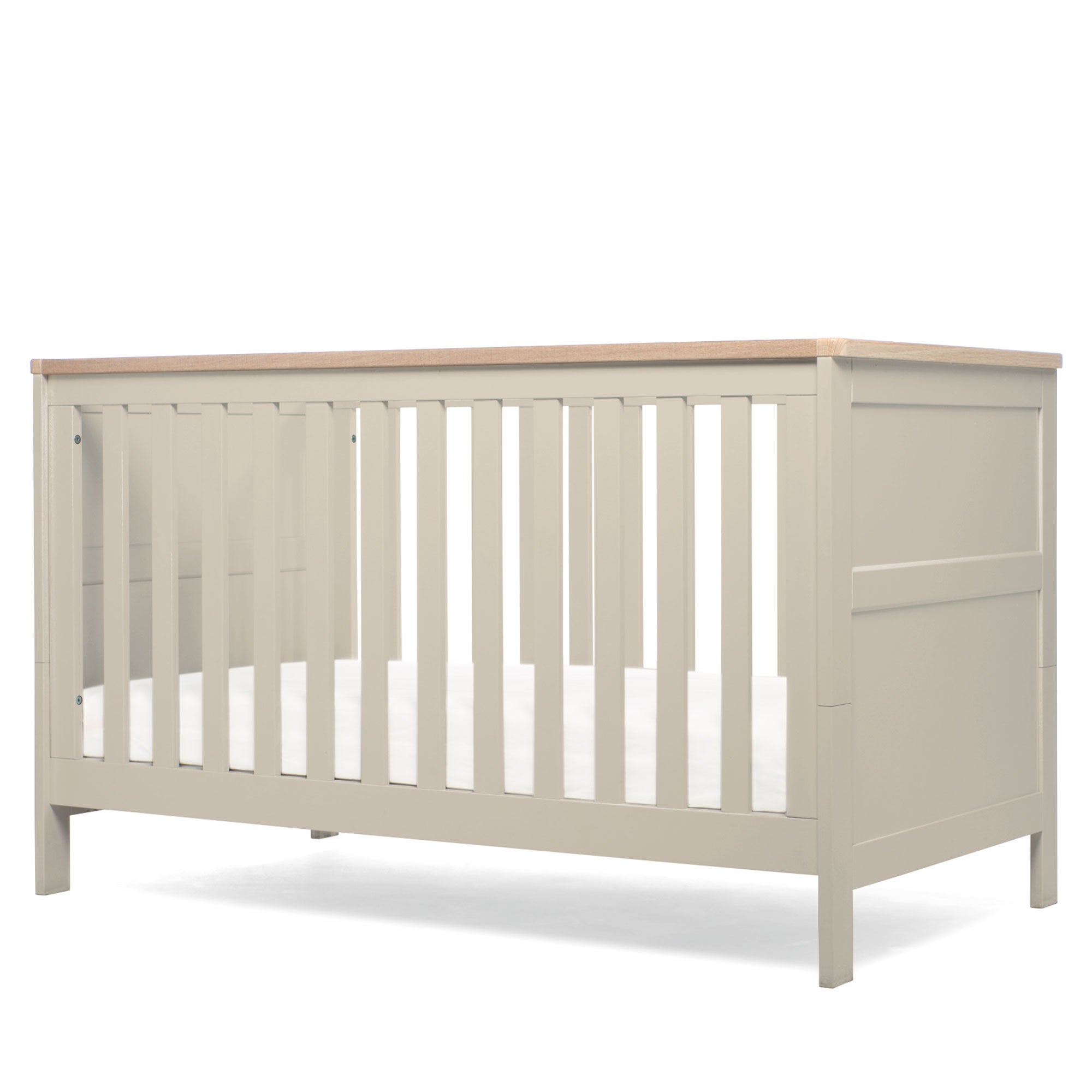 Mamas & Papas Wedmore 2 Piece Cotbed Set in Pebble/Natural