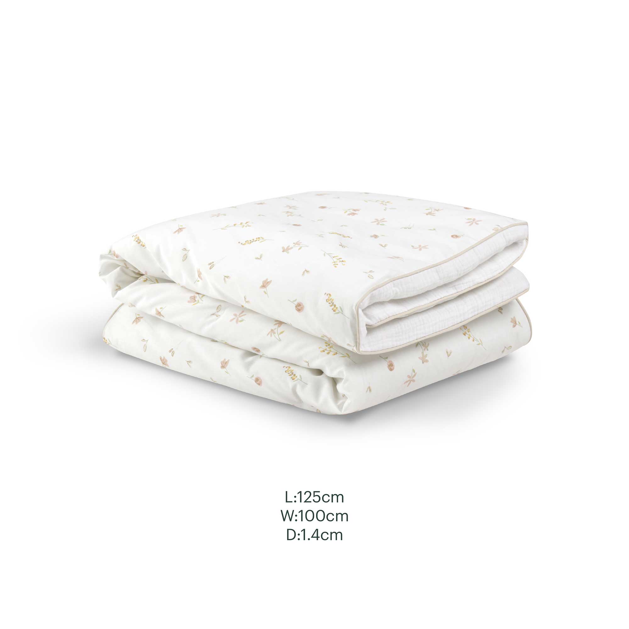 CuddleCo 4pc Cot Bed Bedding Set in Cashmere Meadow