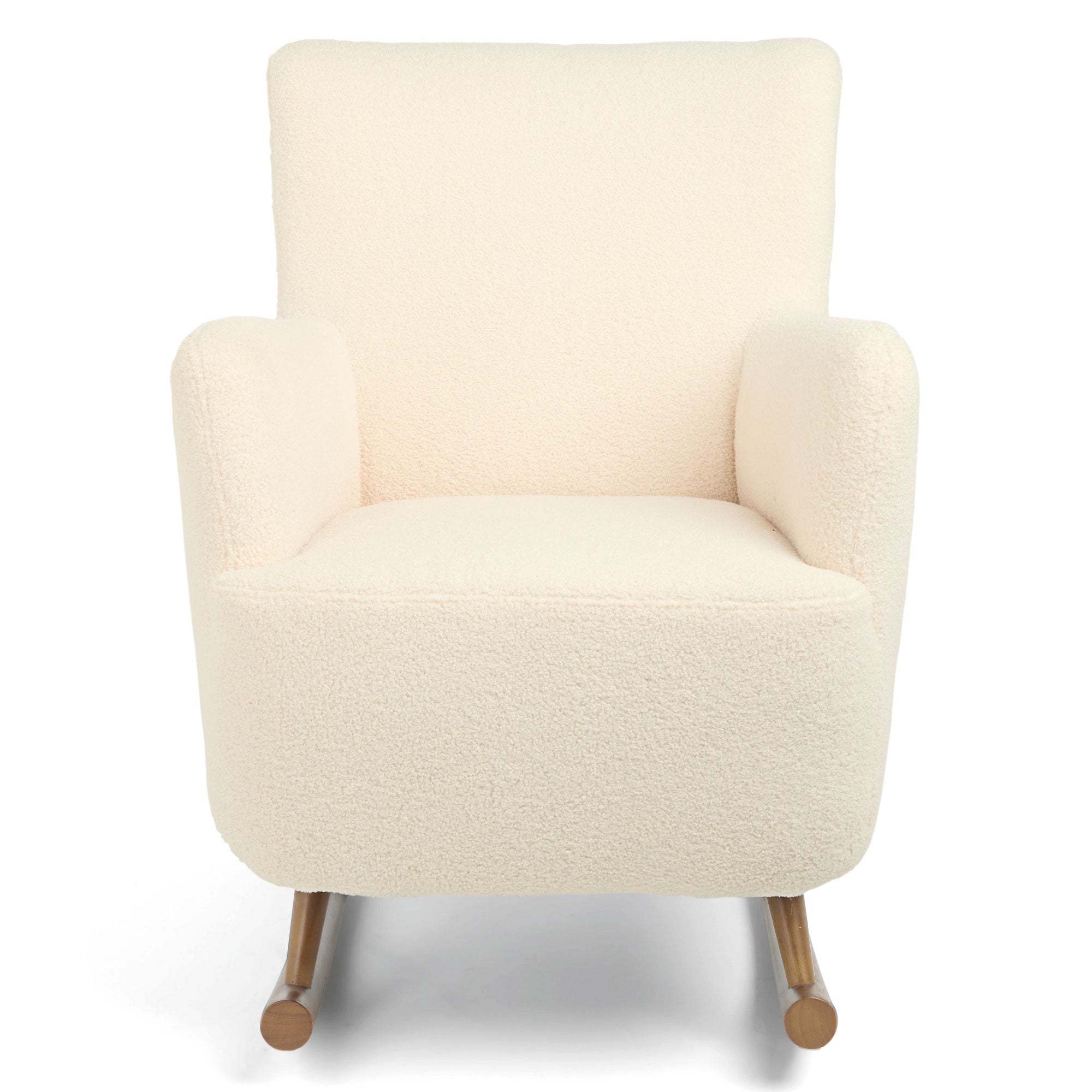Mamas & Papas Elwood Nursing Chair in Off White Boucle Weave