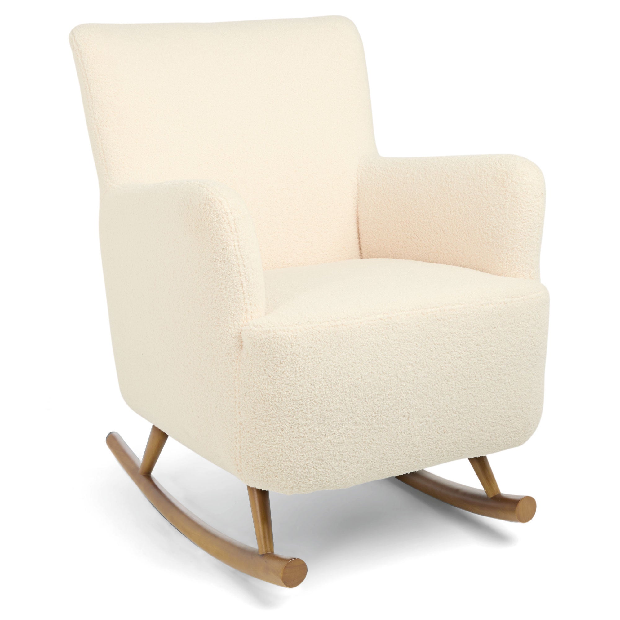 Mamas & Papas Elwood Nursing Chair in Off White Boucle Weave