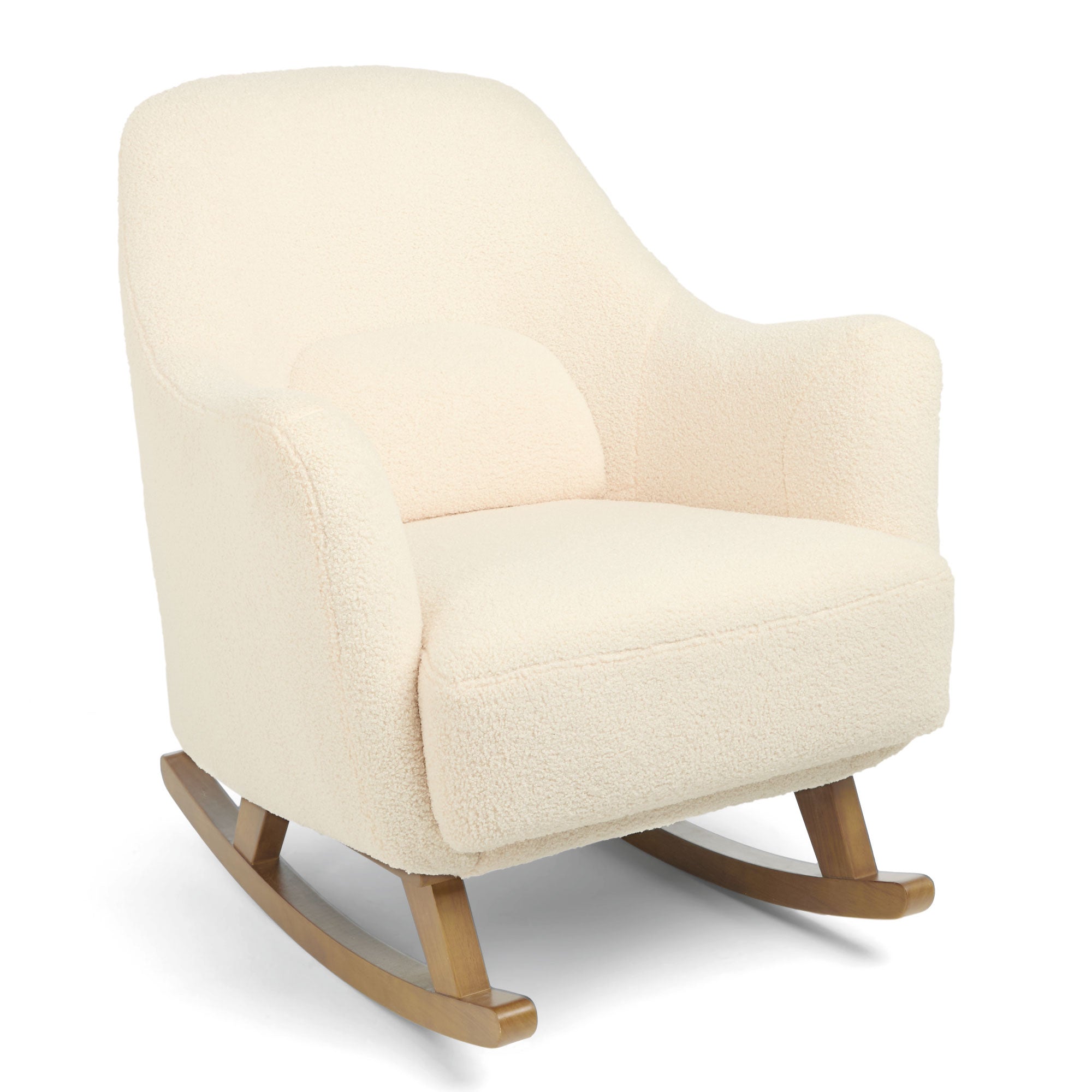 Mamas & Papas Penrose Nursing Chair in Off White Boucle Weave