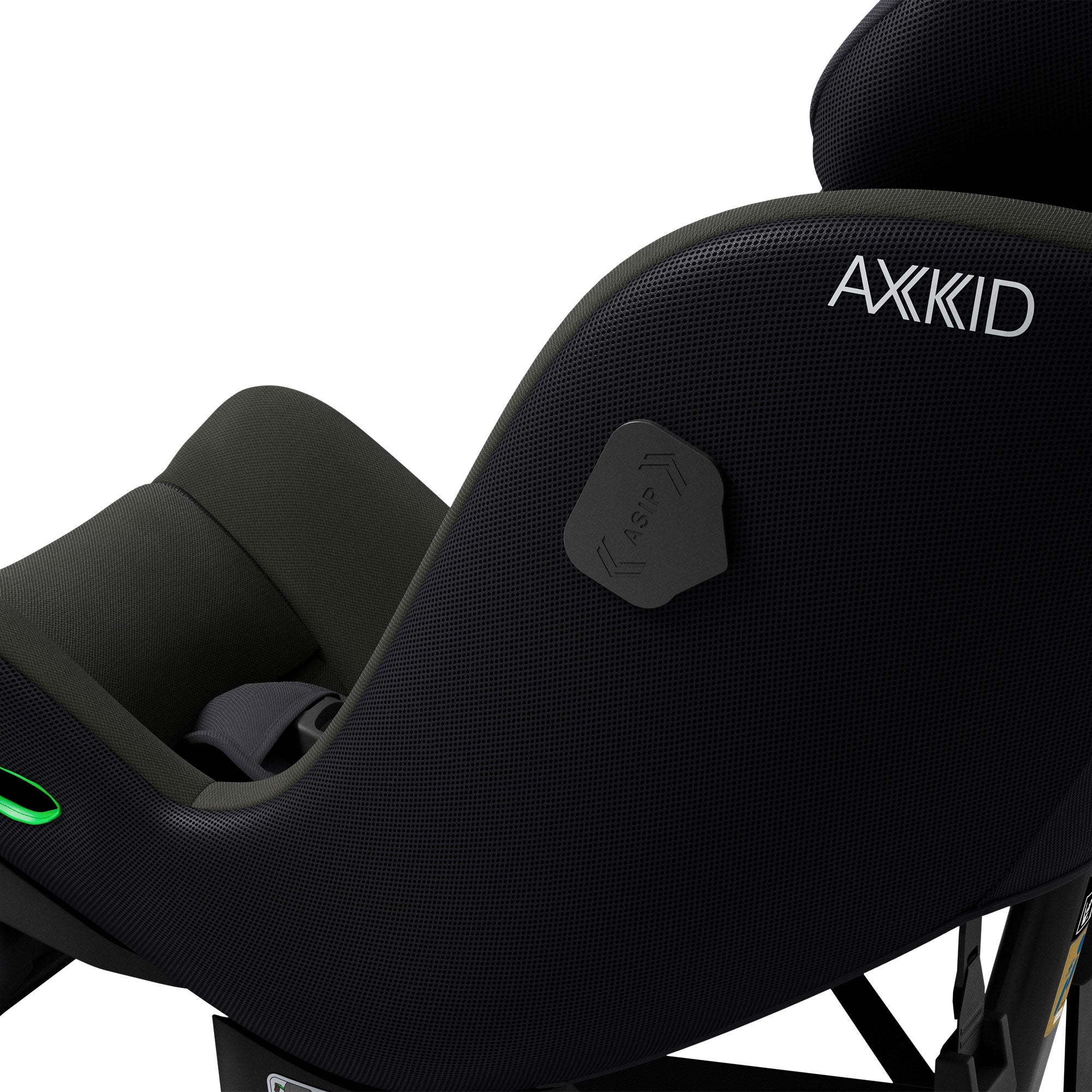 Axkid Minikid 4 Pro R129 Car Seat in Forest Moss Green