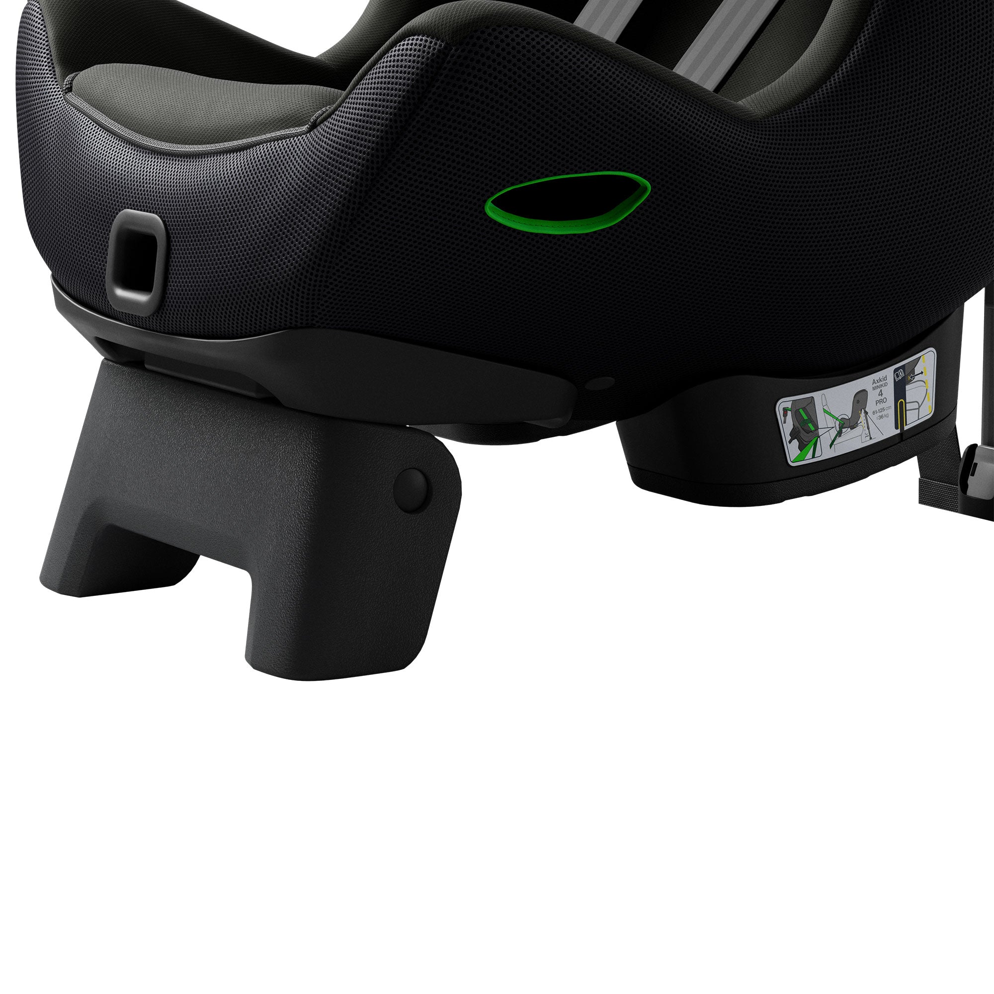 Axkid Minikid 4 Pro R129 Car Seat in Forest Moss Green