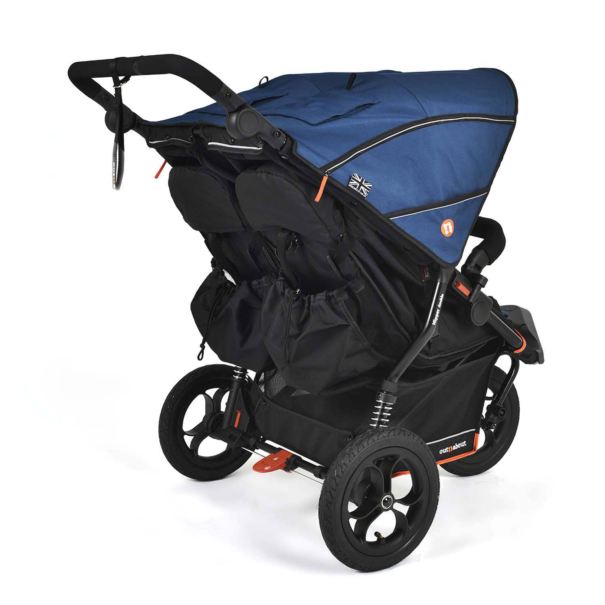 Out n About Double Nipper V6 in Highland Blue