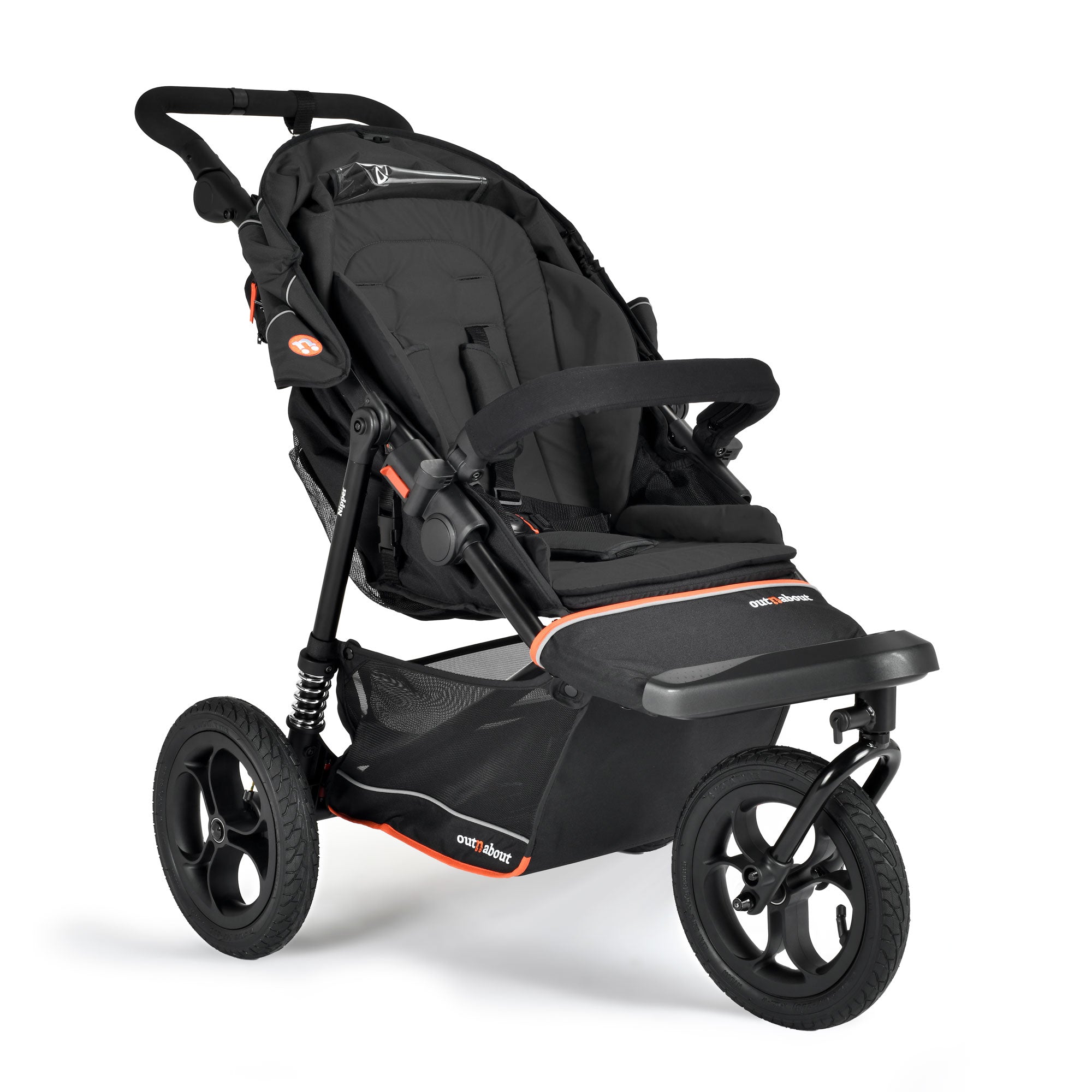 Out n About Nipper V6 Travel System in Summit Black