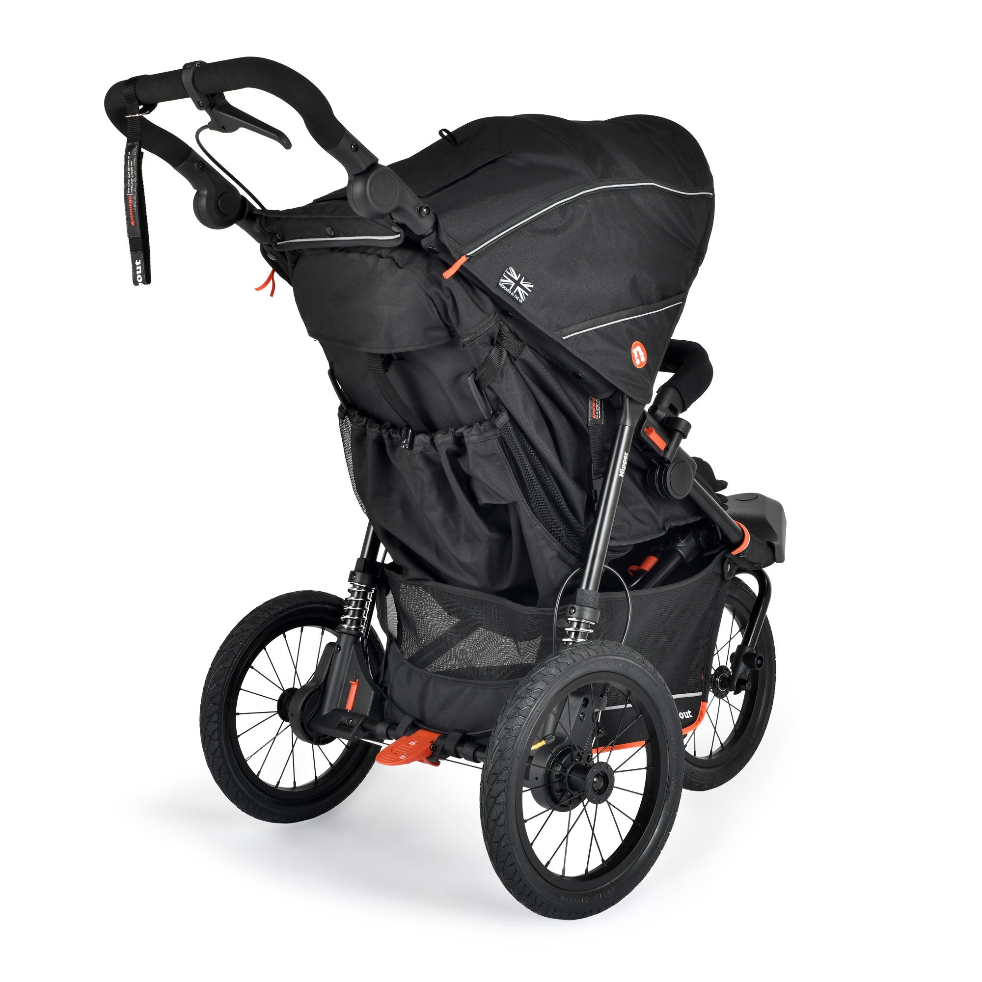Out n About Nipper V6 Plus Travel System in Summit Black