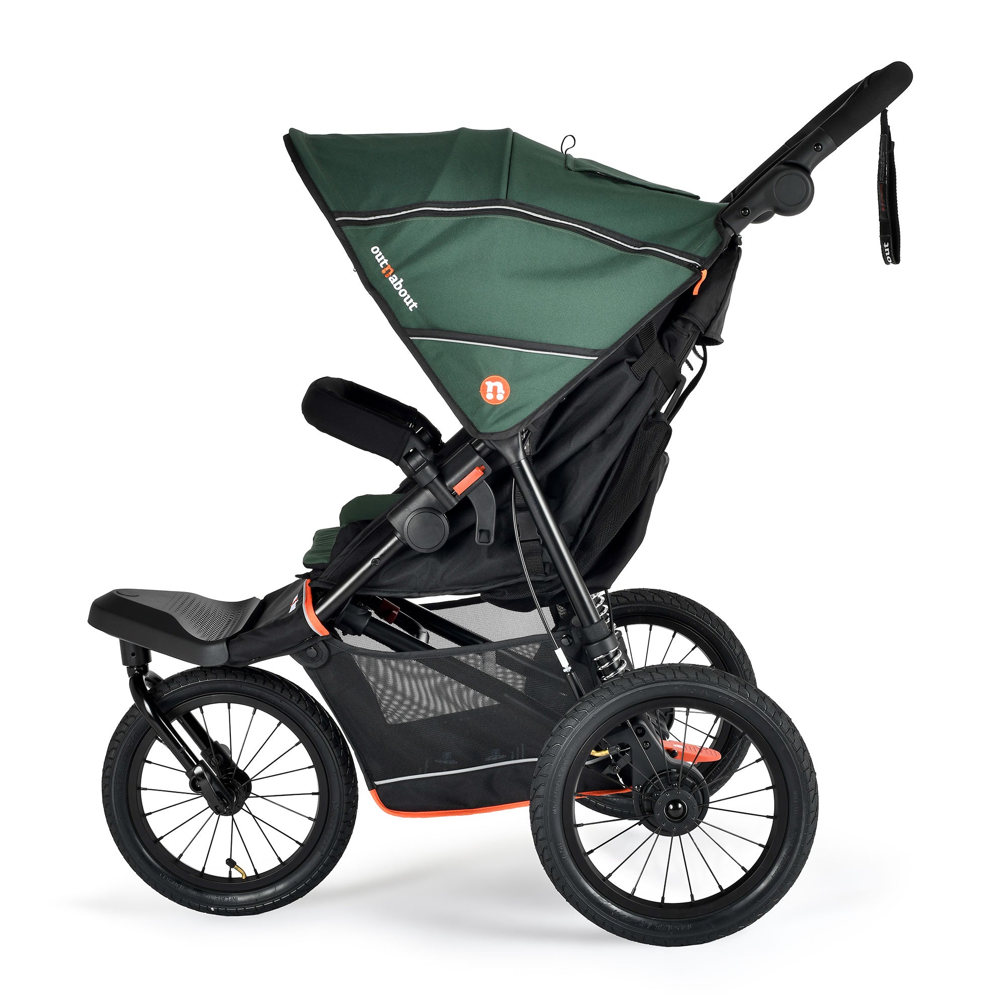 Out n About Nipper V6 Plus Newborn Bundle in Sycamore Green