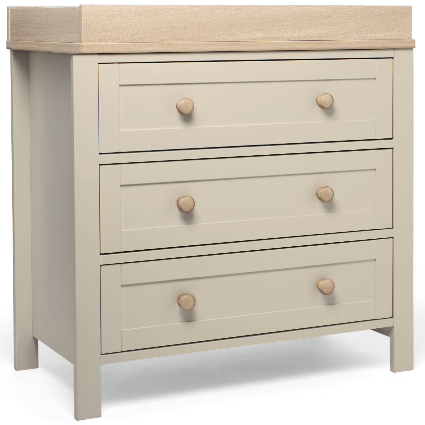 Mamas & Papas Wedmore 2 Piece Cotbed Set in Cashmere/Oak
