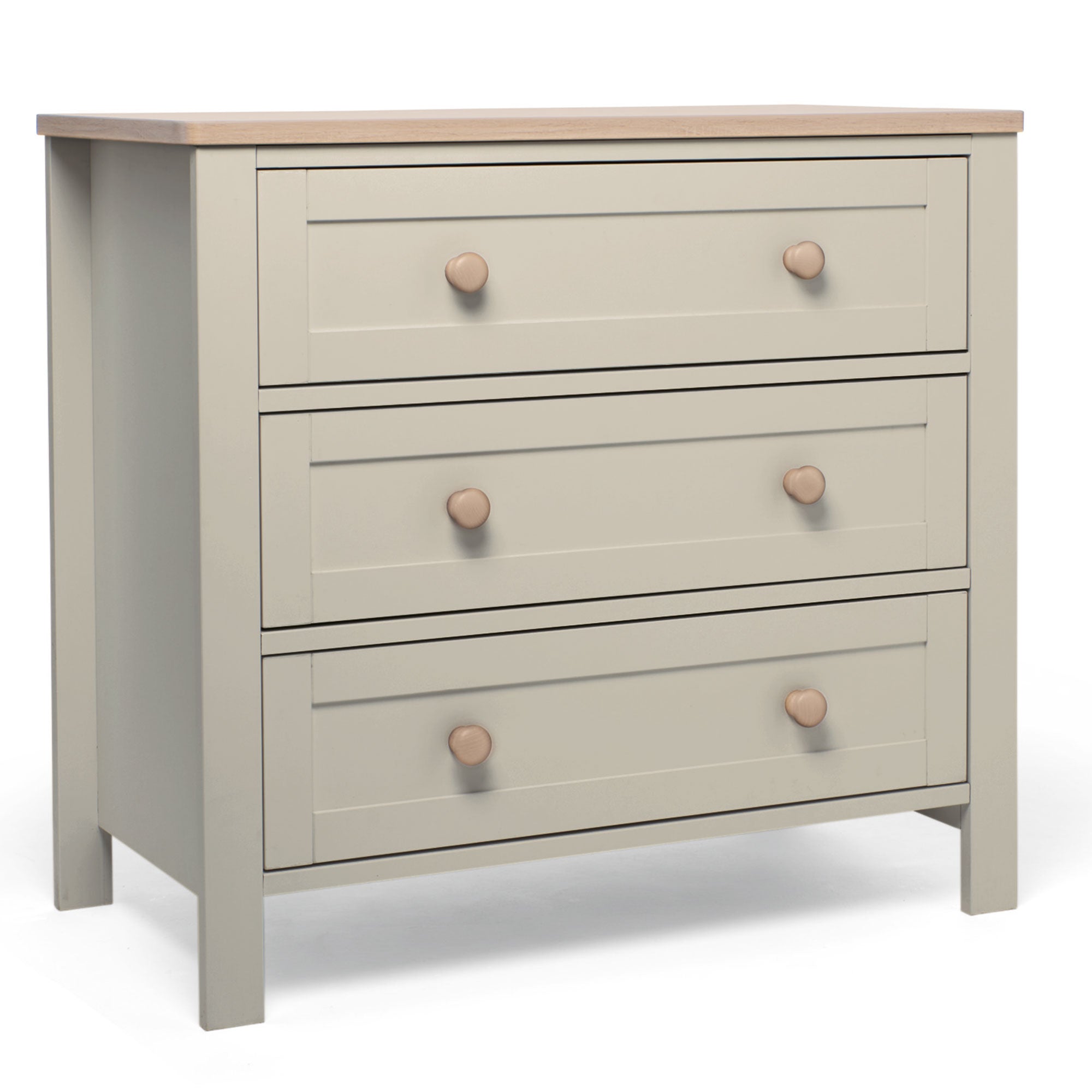 Mamas & Papas Wedmore 3 Piece Cotbed Range in Pebble/Natural