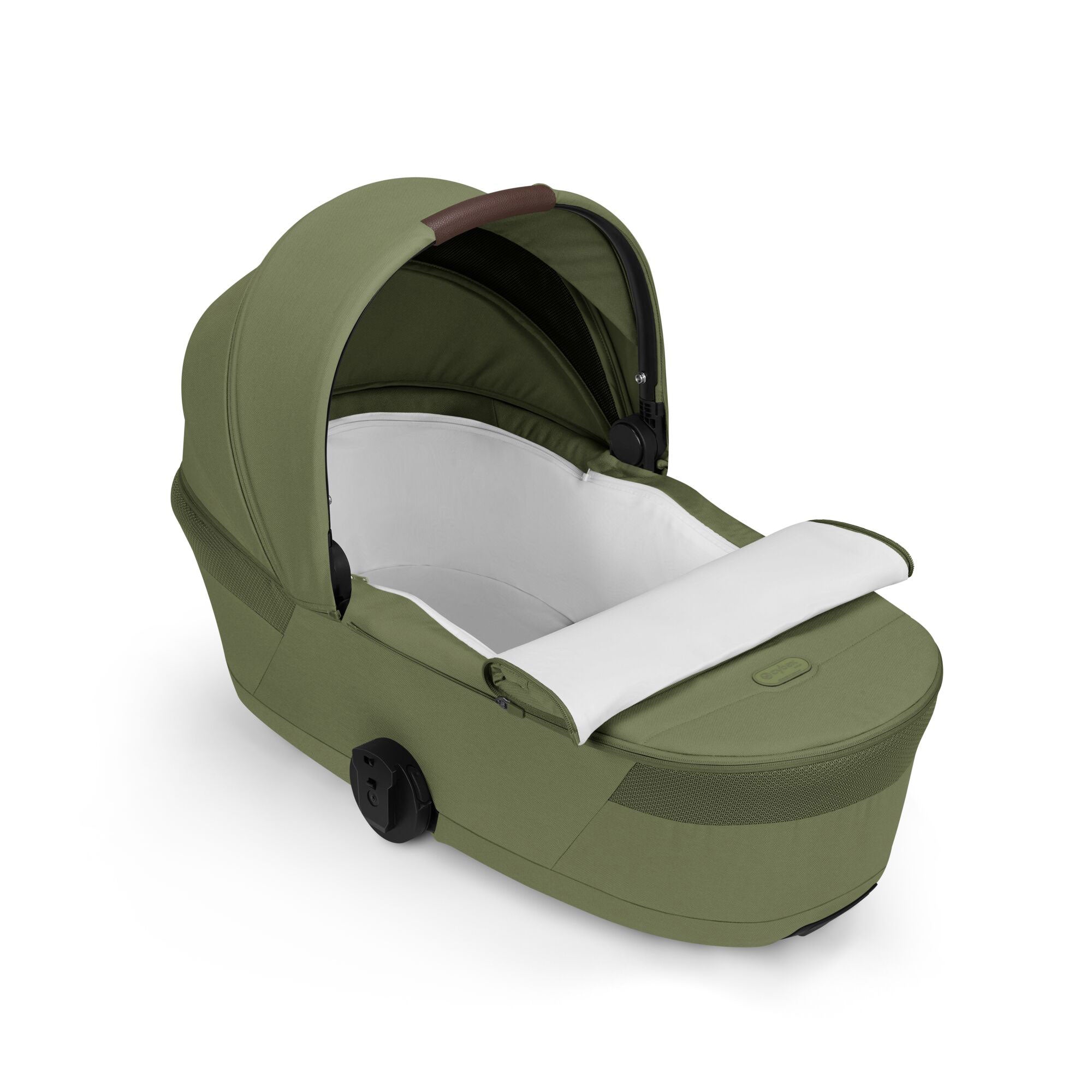 Cybex Balios S Lux Pushchair with Foldable Carrycot in Moss Green